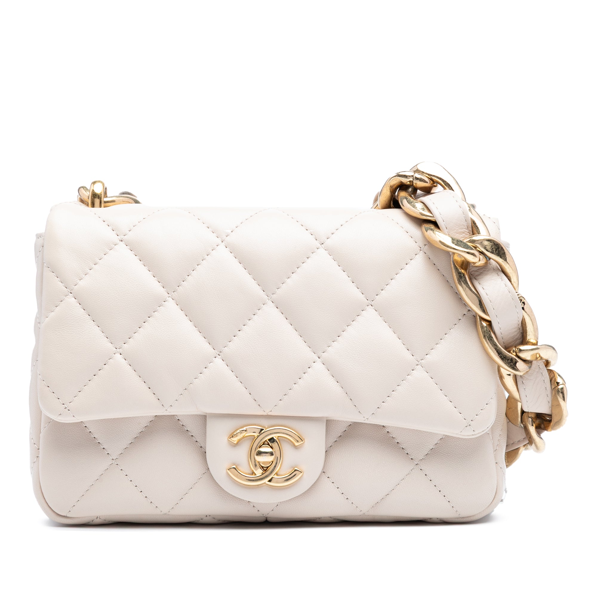 Chanel Small Quilted Lambskin Funky Town Flap - image 1