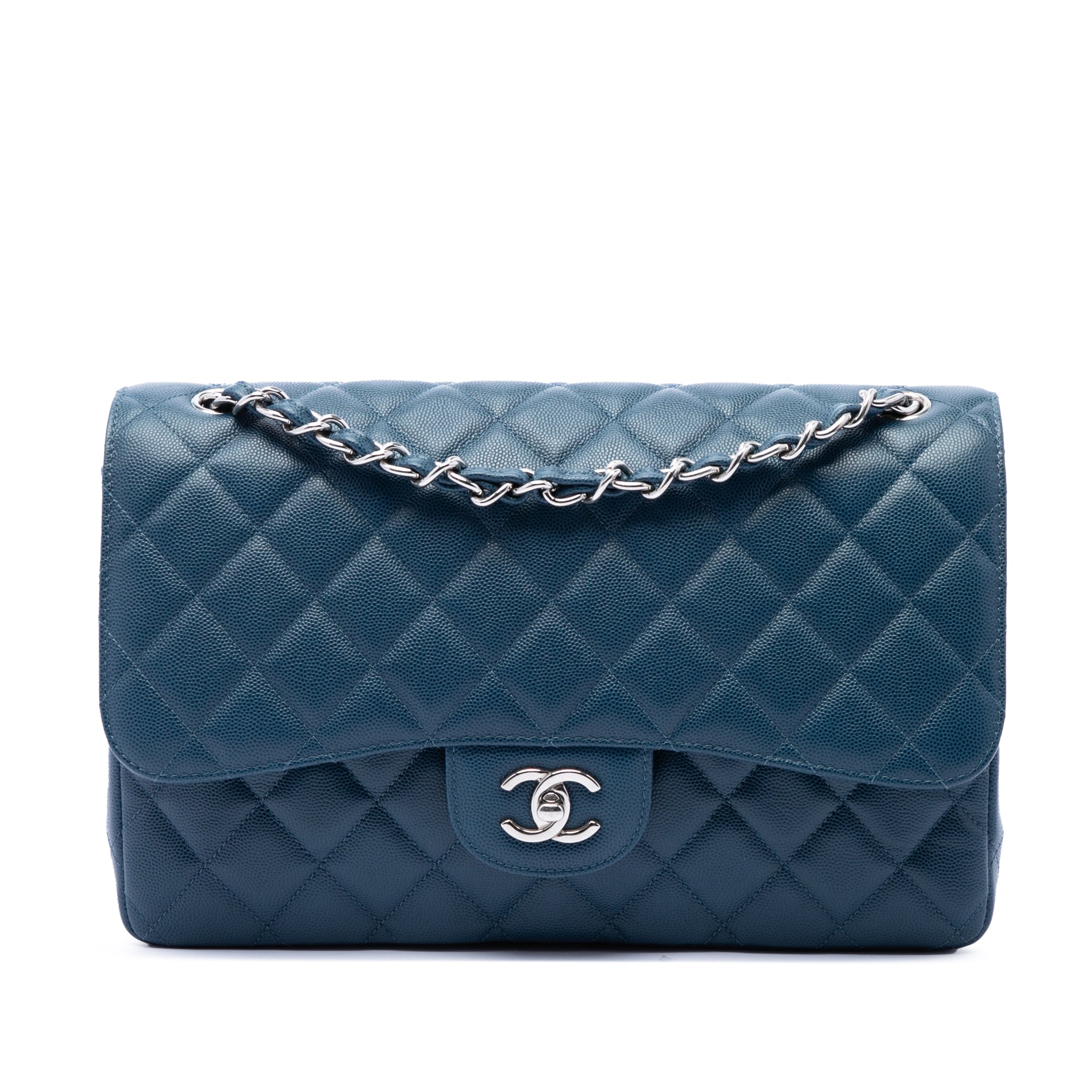 Chanel Jumbo Classic Caviar Double Flap - image 1