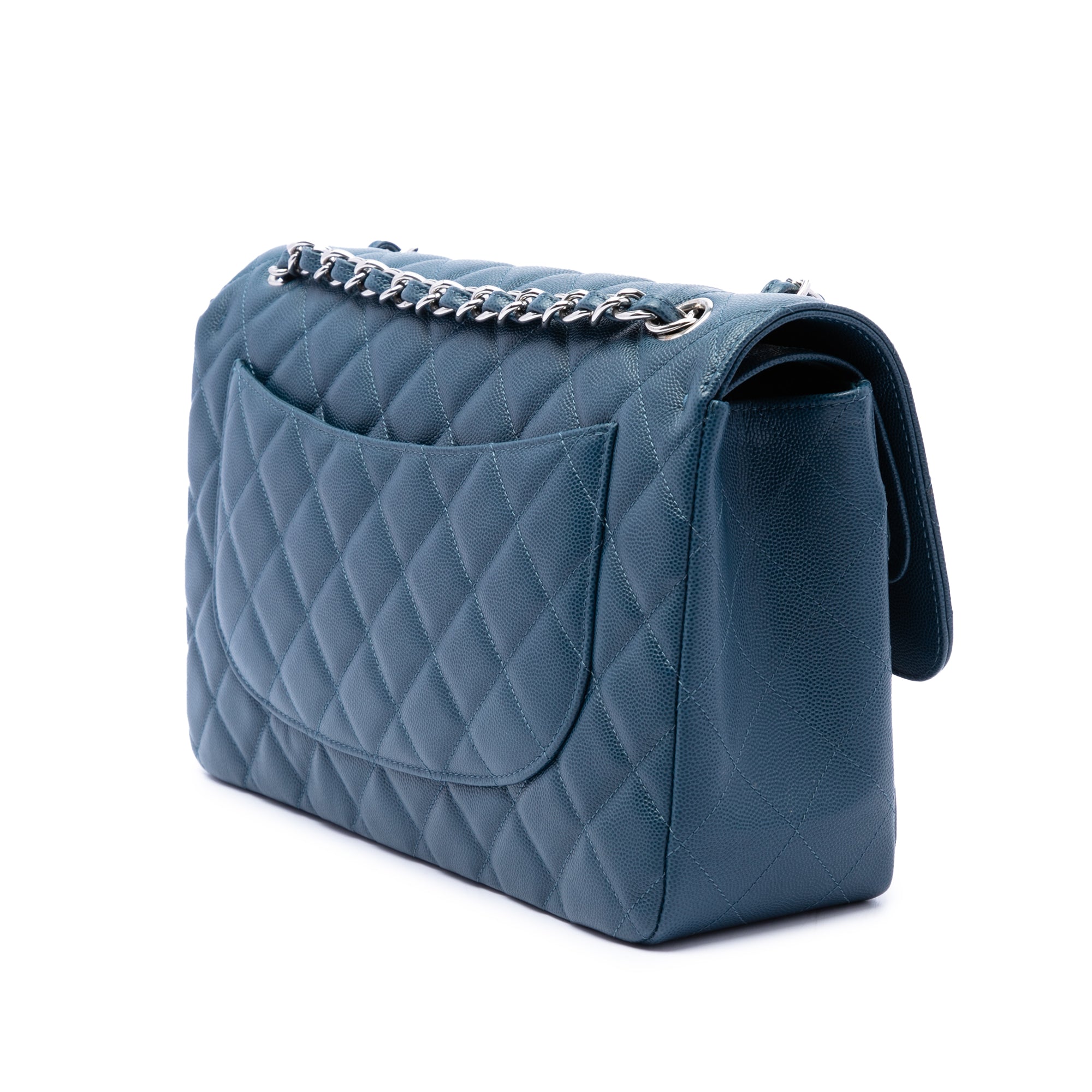 Chanel Jumbo Classic Caviar Double Flap - image 2