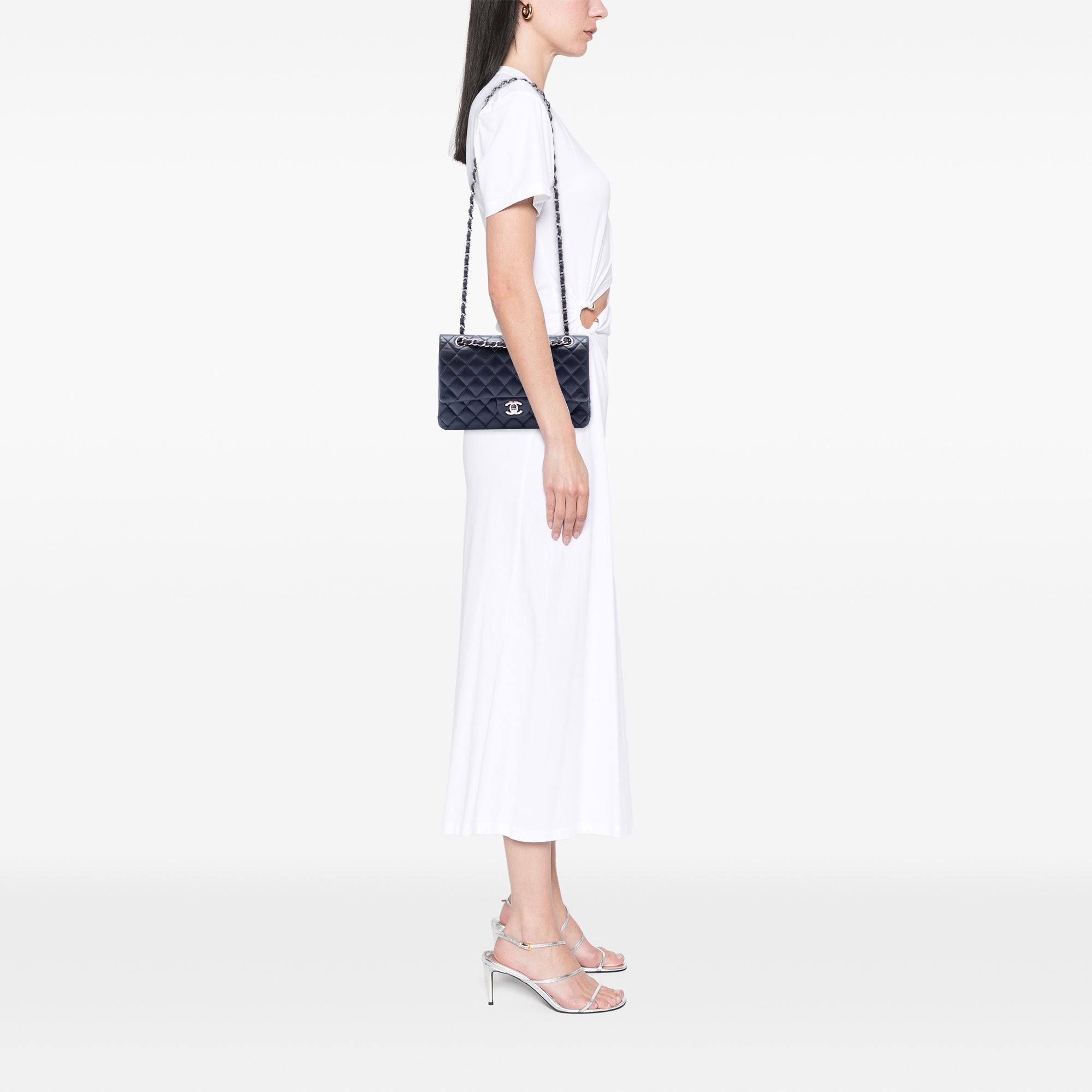 Chanel Medium Classic Lambskin Double Flap - image 6
