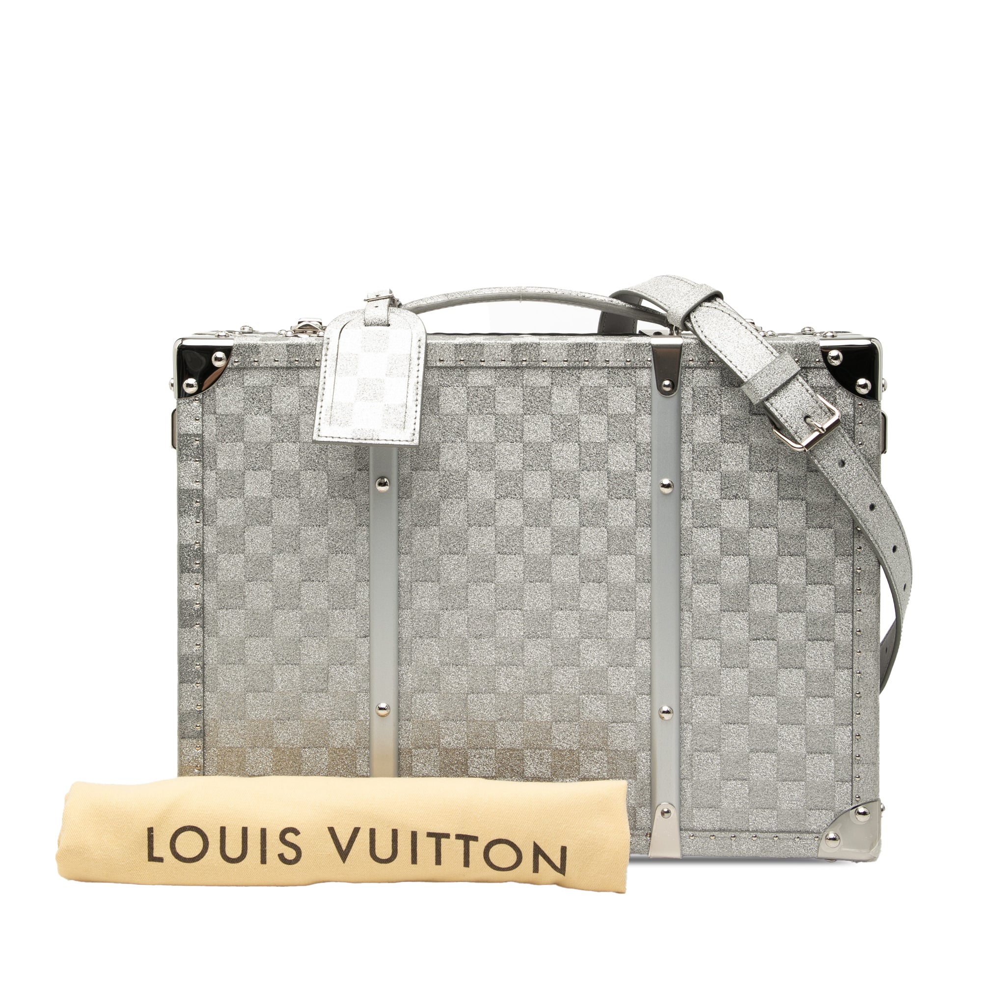 Louis Vuitton Damier Glitter Briefcase Trunk - image 8