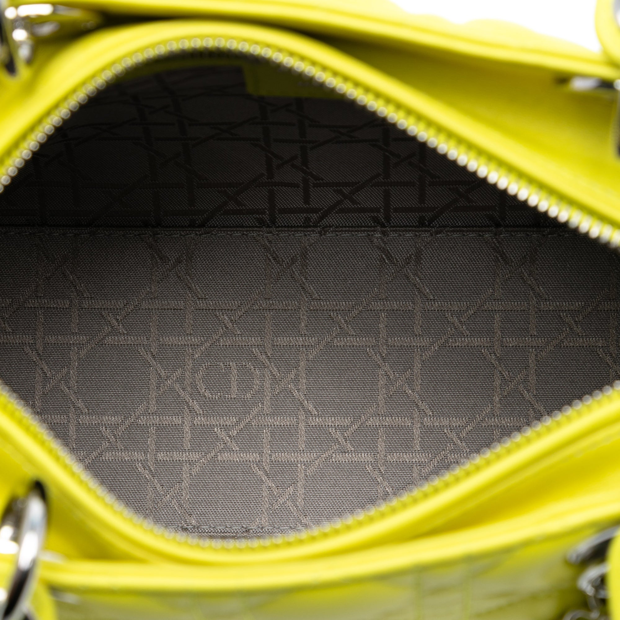 Dior Medium Lambskin Cannage Lady Dior - image 4