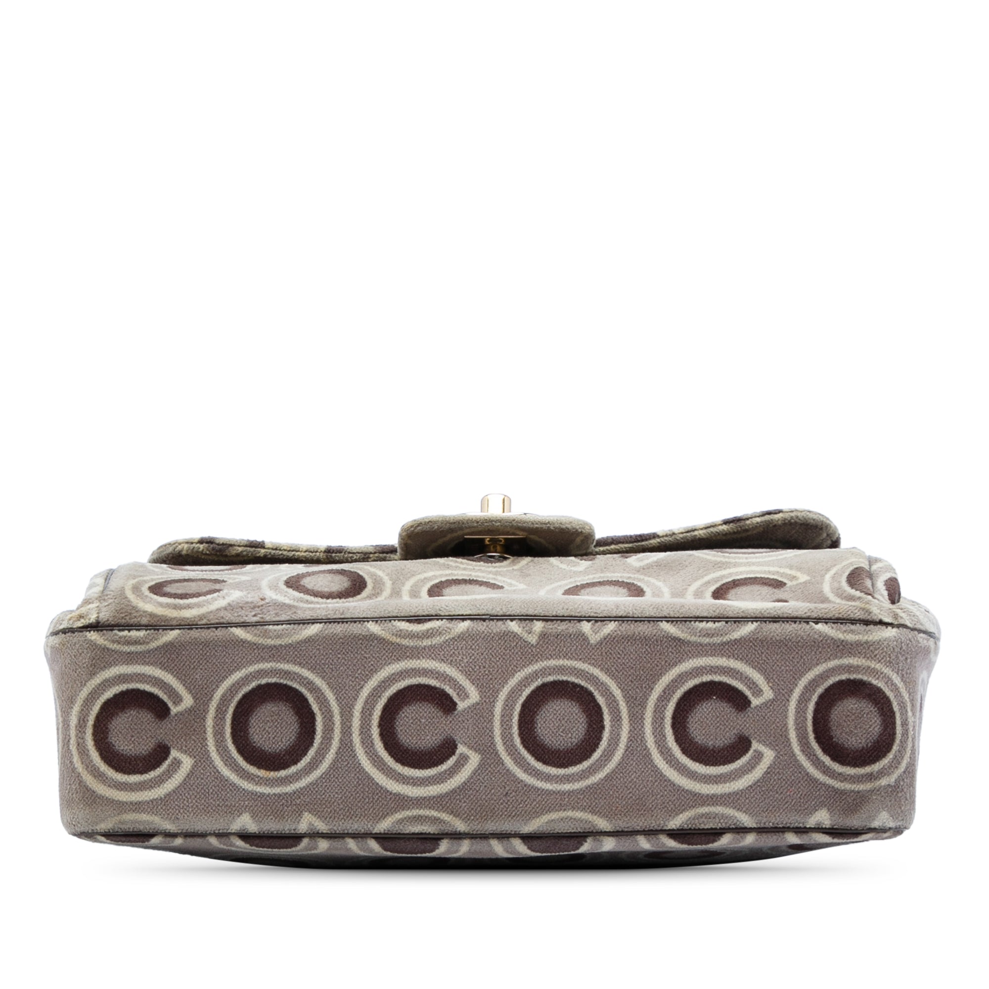 Chanel Coco Velvet Flap Box Top Handle Bag - image 3