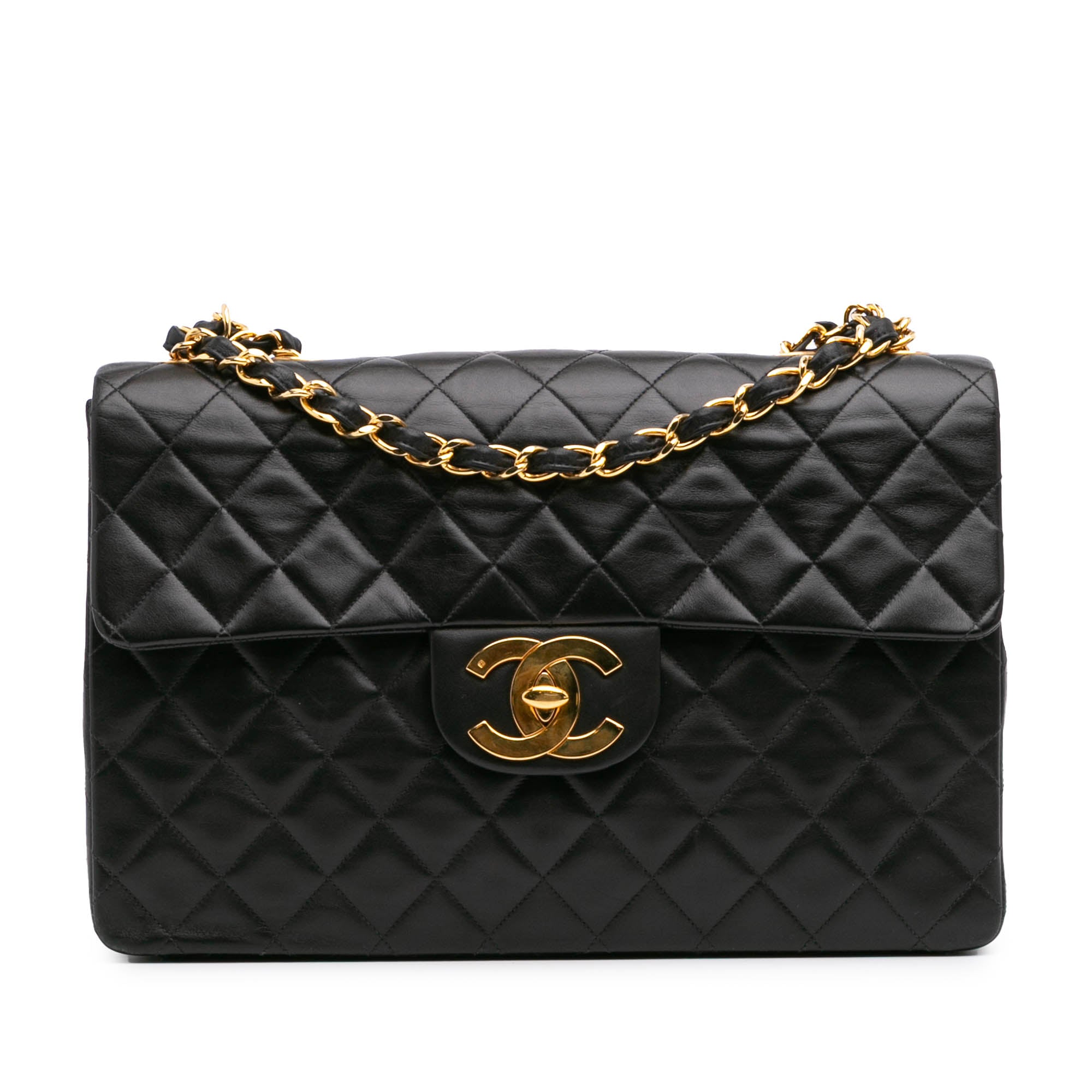 Chanel Maxi XL Classic Lambskin Single Flap - image 1