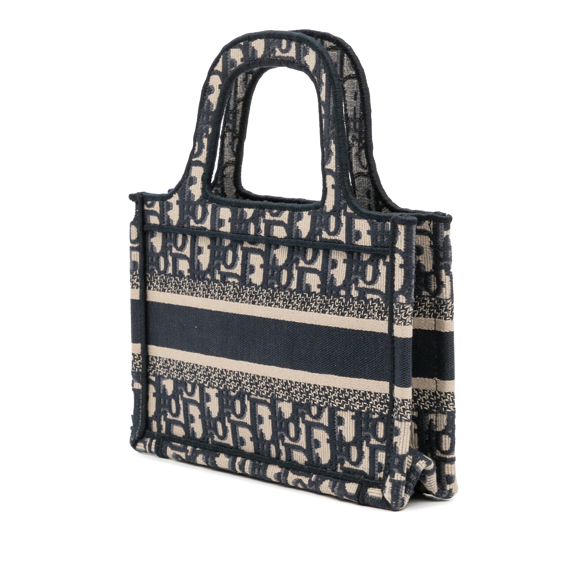 Dior Mini Oblique Canvas Book Tote - image 2