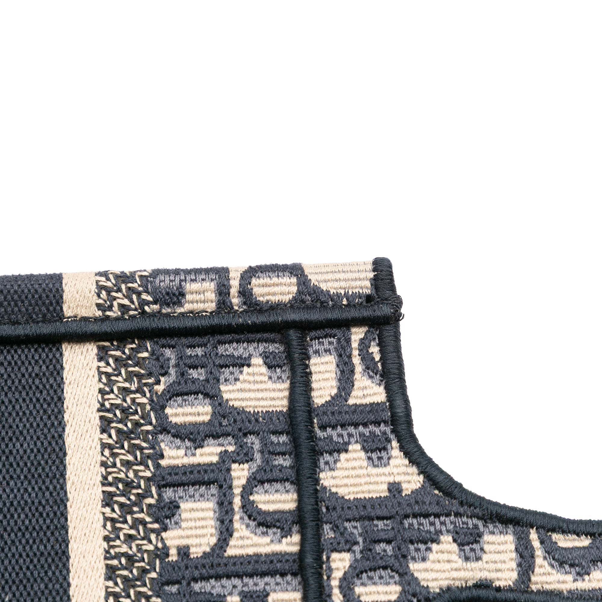 Dior Mini Oblique Canvas Book Tote - image 9