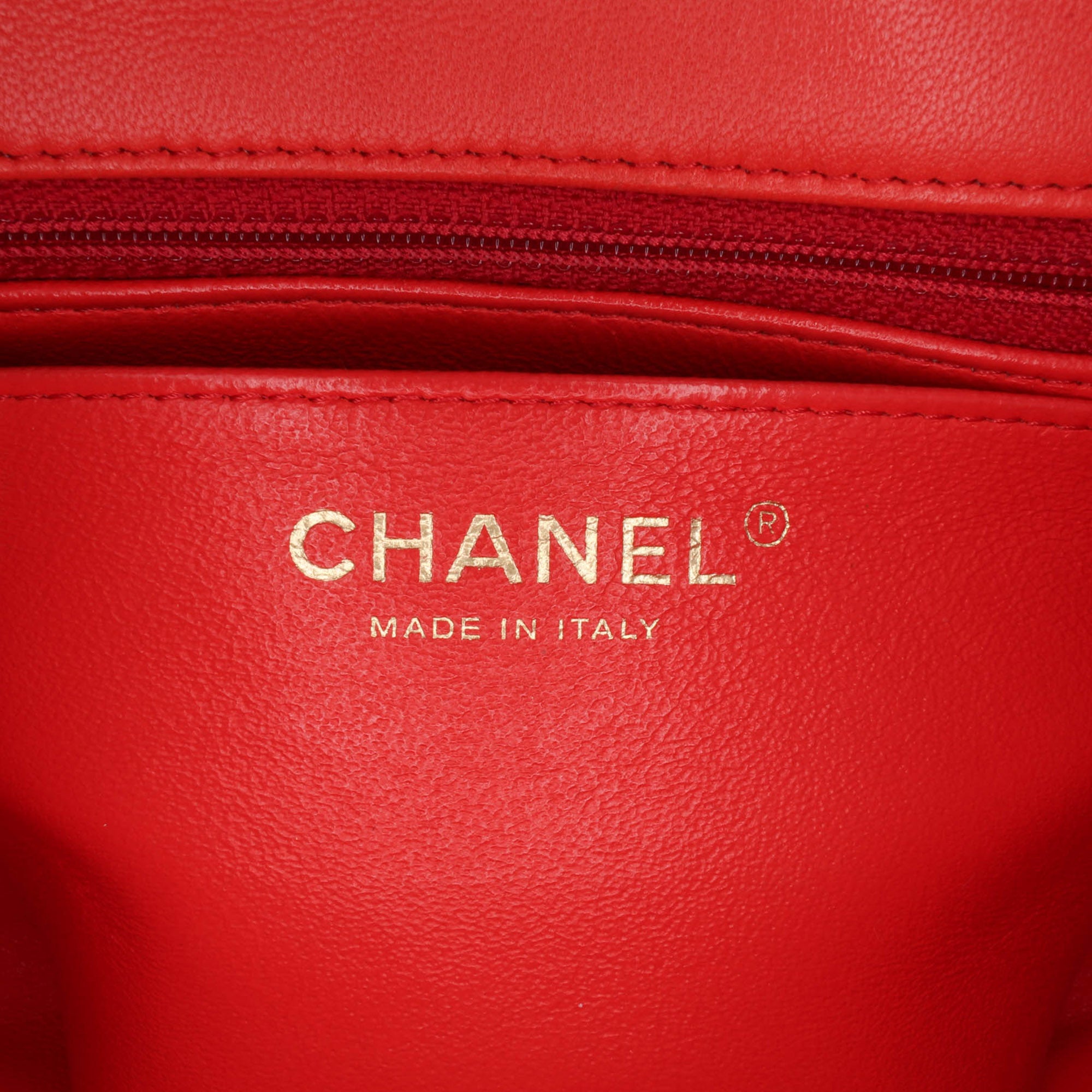 Chanel Mini Square Classic Lambskin Single Flap - image 5