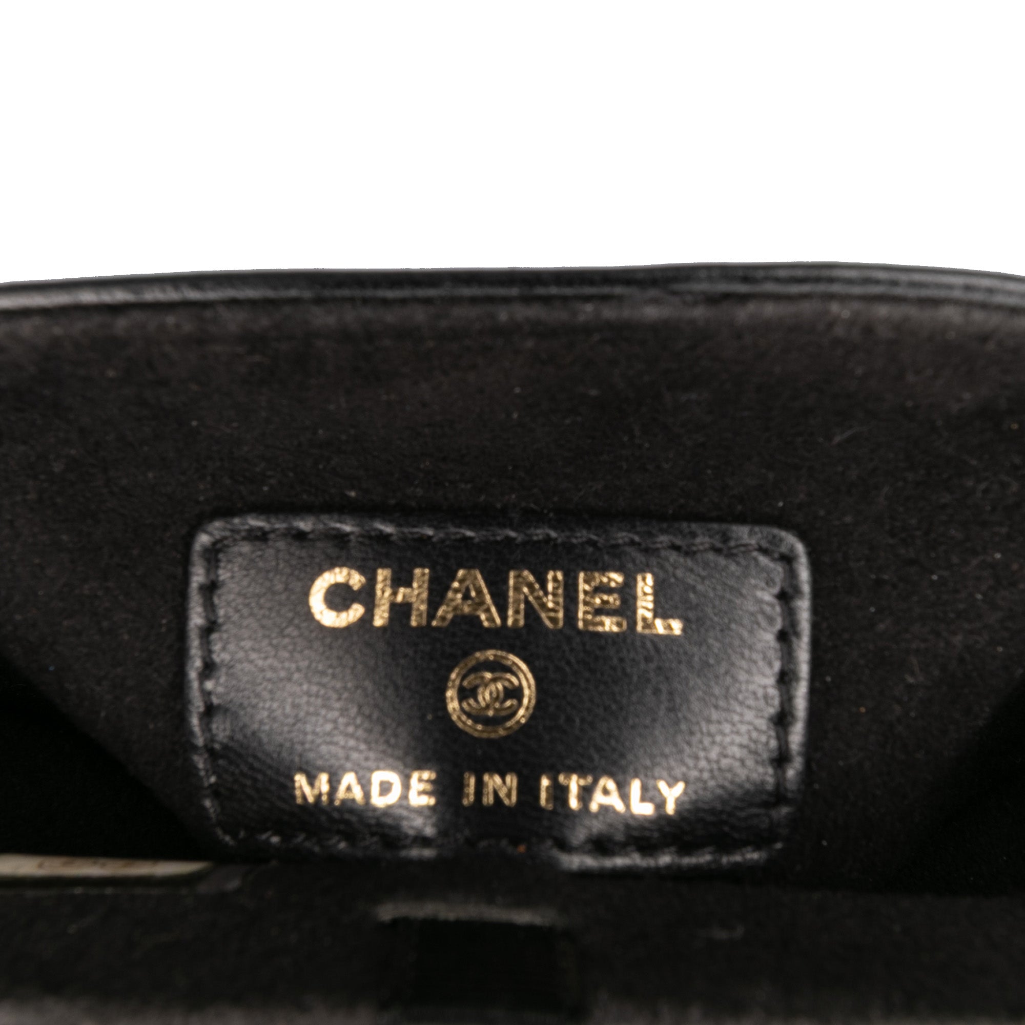 Chanel CC Quilted Lambskin Chain Around Phone Holder - image 5