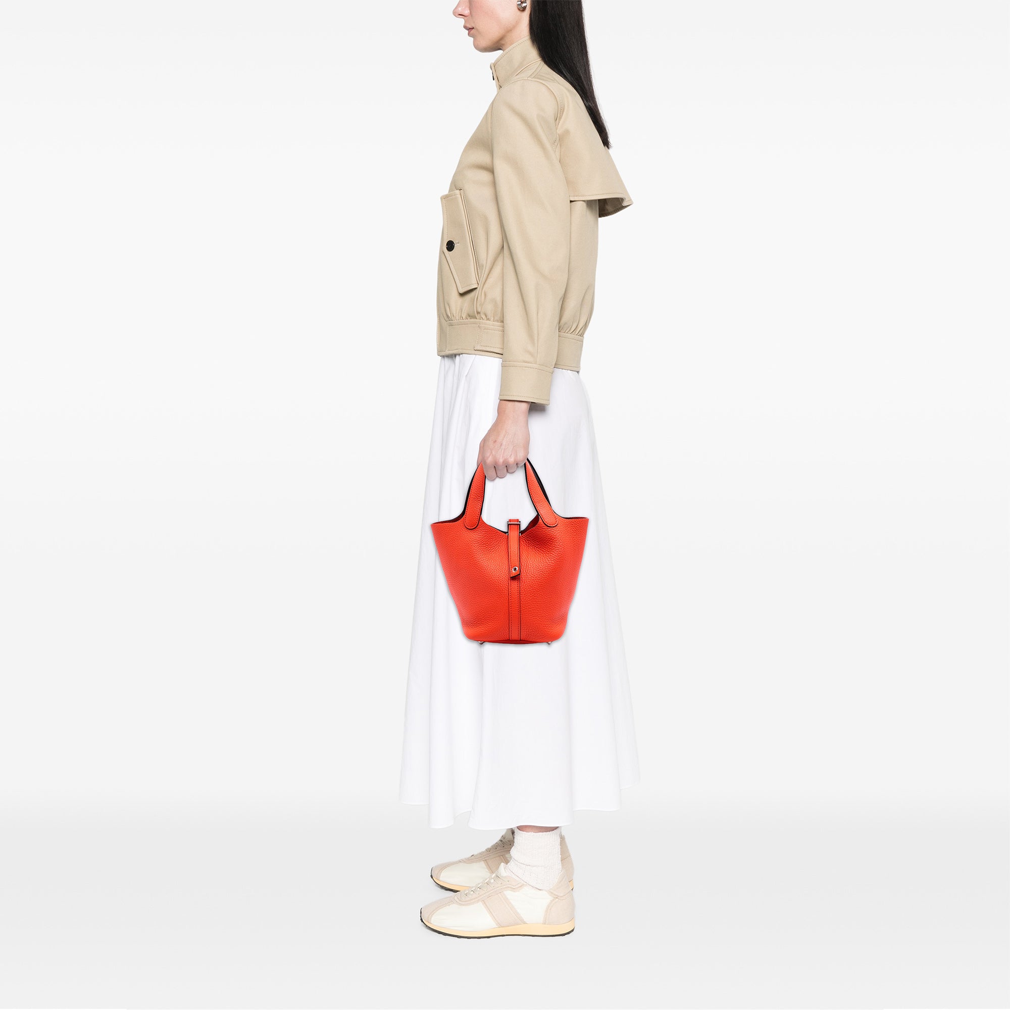 Hermès Clemence Picotin Lock 18 - image 11