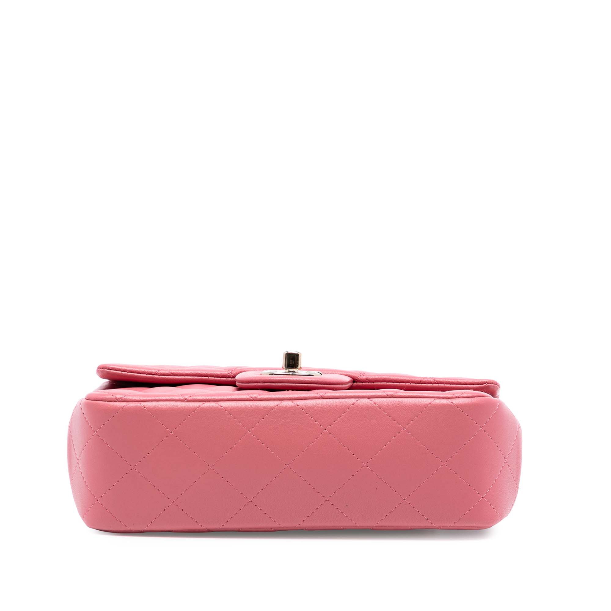 Chanel Mini Rectangular Classic Lambskin Valentines Heart Charms Single Flap - image 3