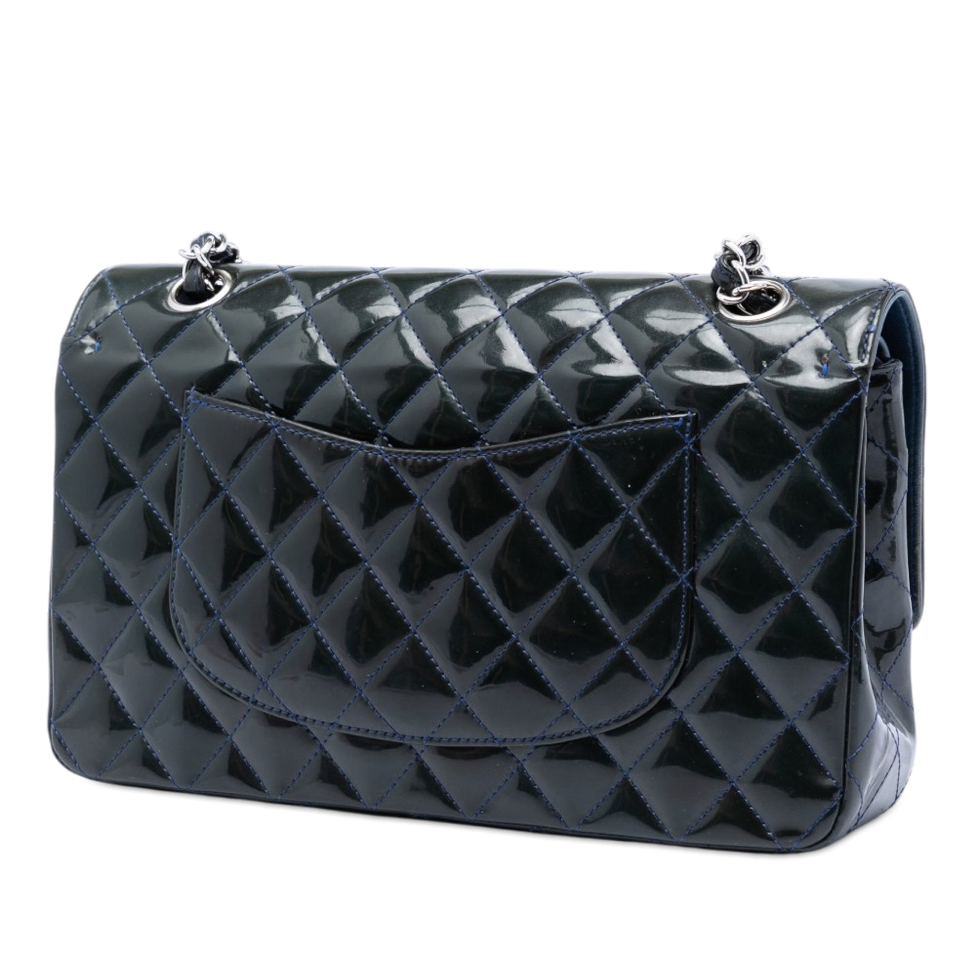 Chanel Medium Classic Patent Double Flap - image 2