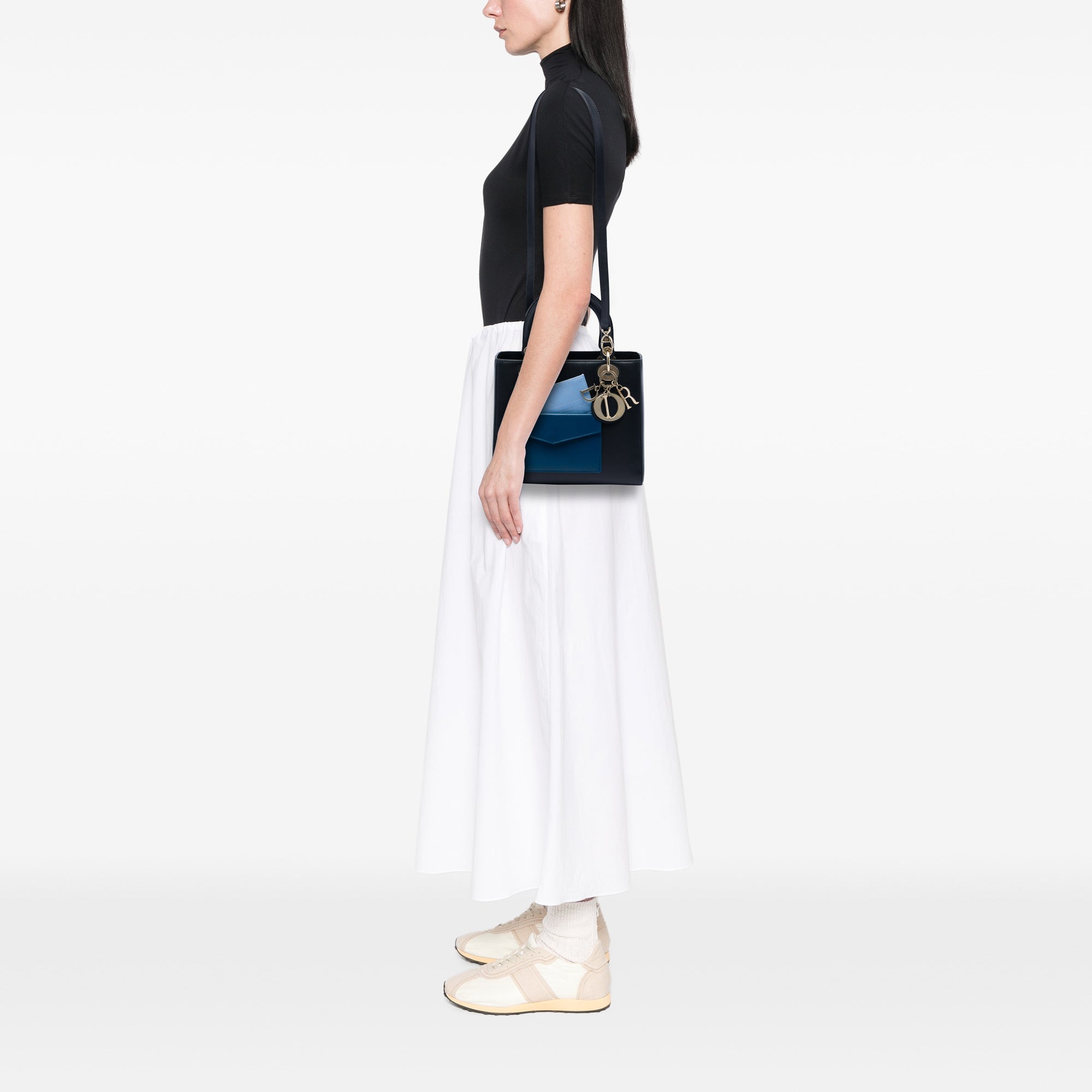 Dior Medium Calfskin Pockets Lady Dior - image 5