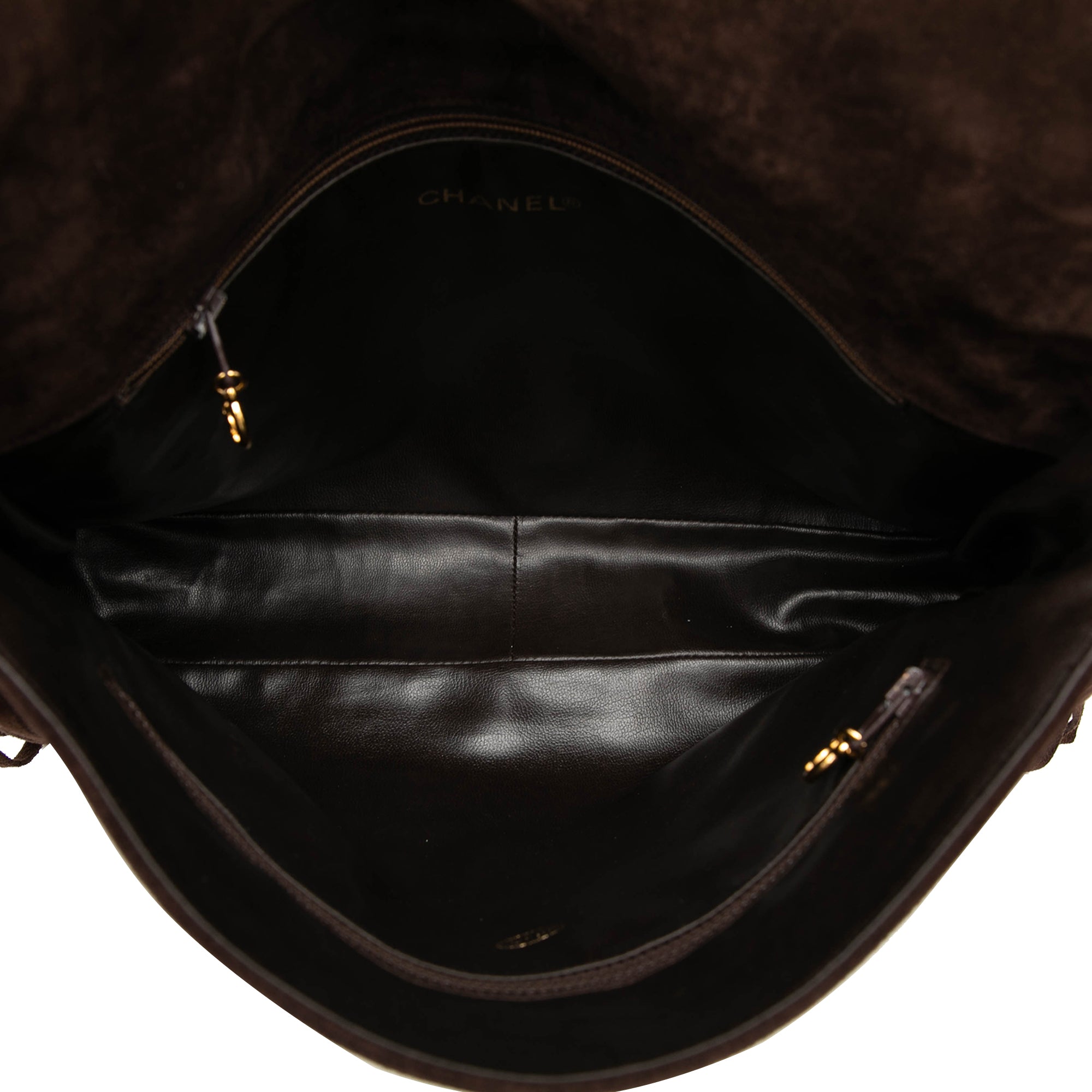 Chanel CC Suede Tassel Flap Crossbody - image 4