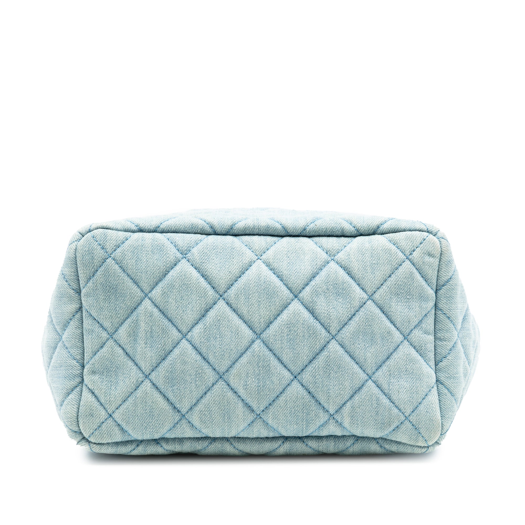 Chanel Quilted Denim Urban Spirit Bucket Bag - image 3