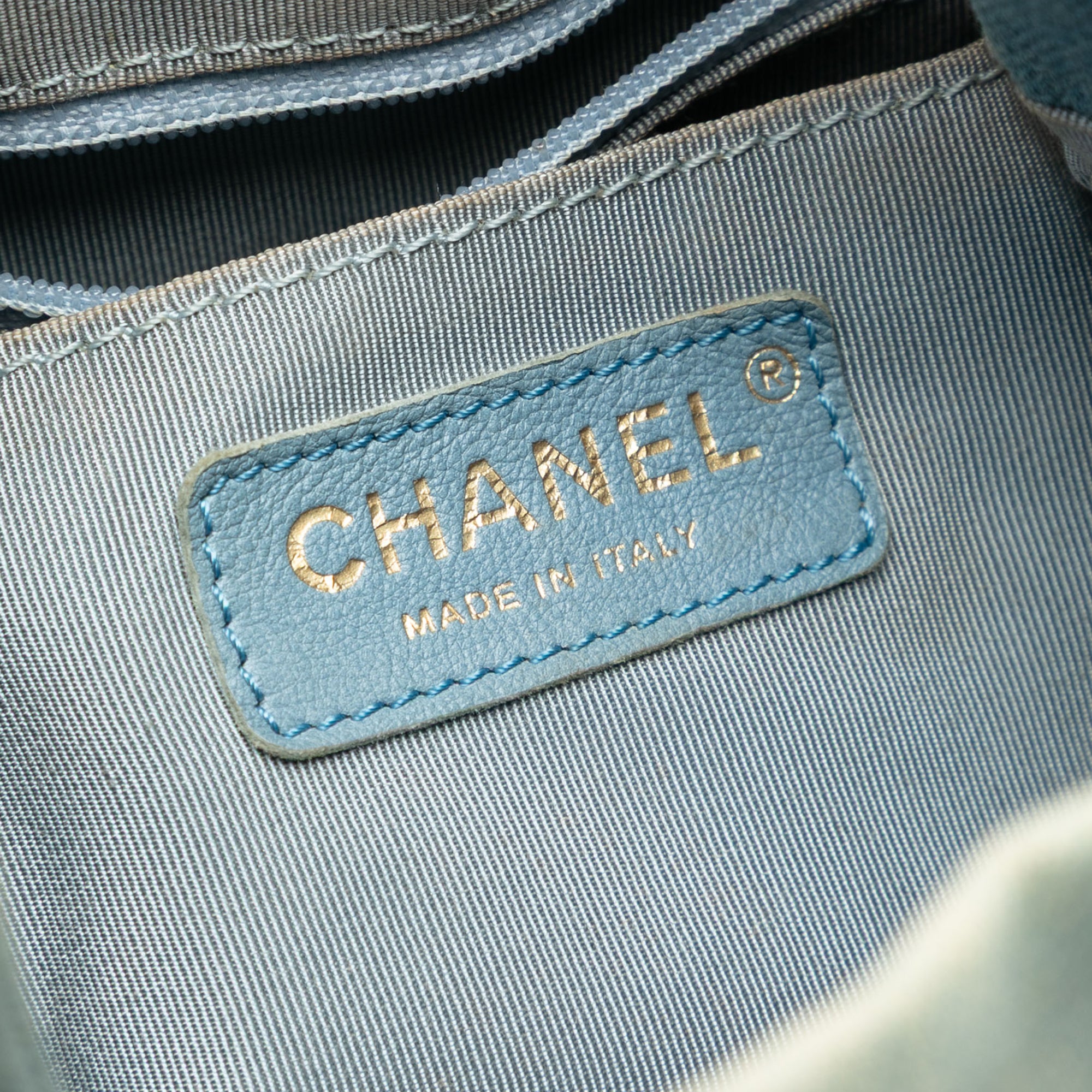 Chanel Quilted Denim Urban Spirit Bucket Bag - image 5