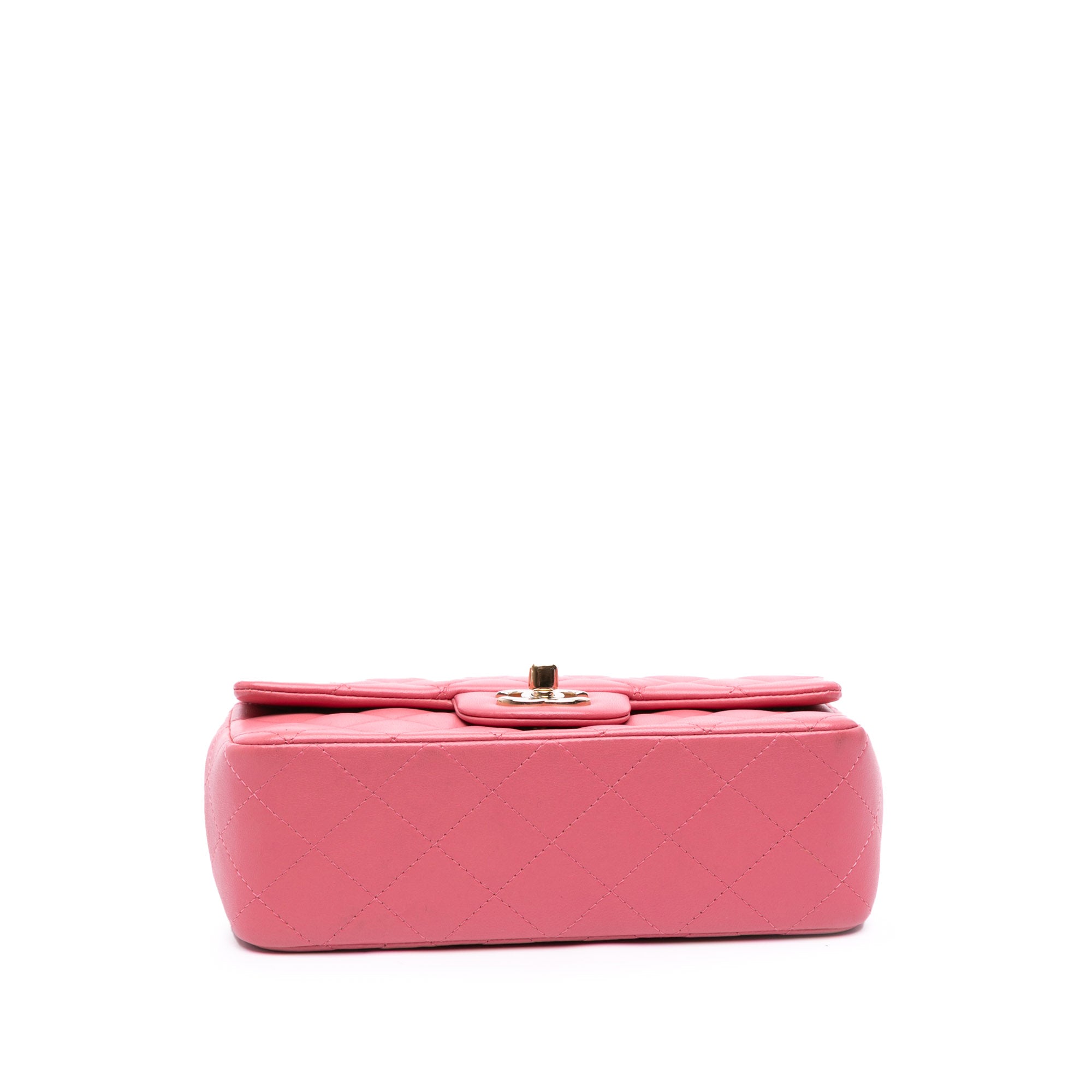 Chanel Mini Rectangular Classic Lambskin Valentines Heart Charms Single Flap - image 3