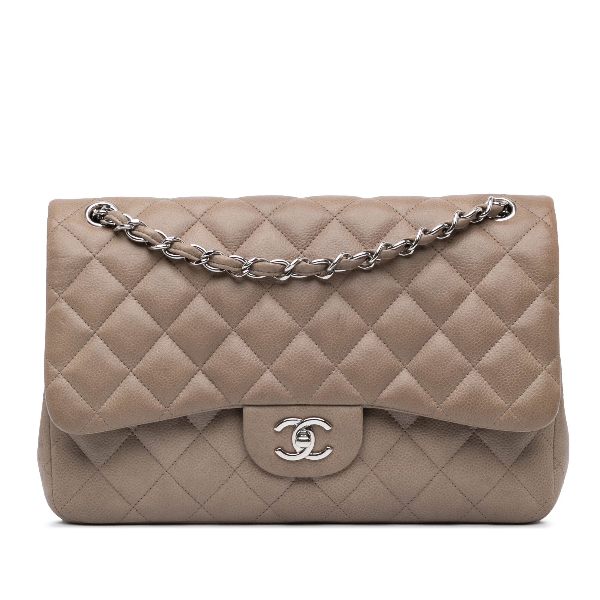 Chanel Jumbo Classic Caviar Double Flap - image 1