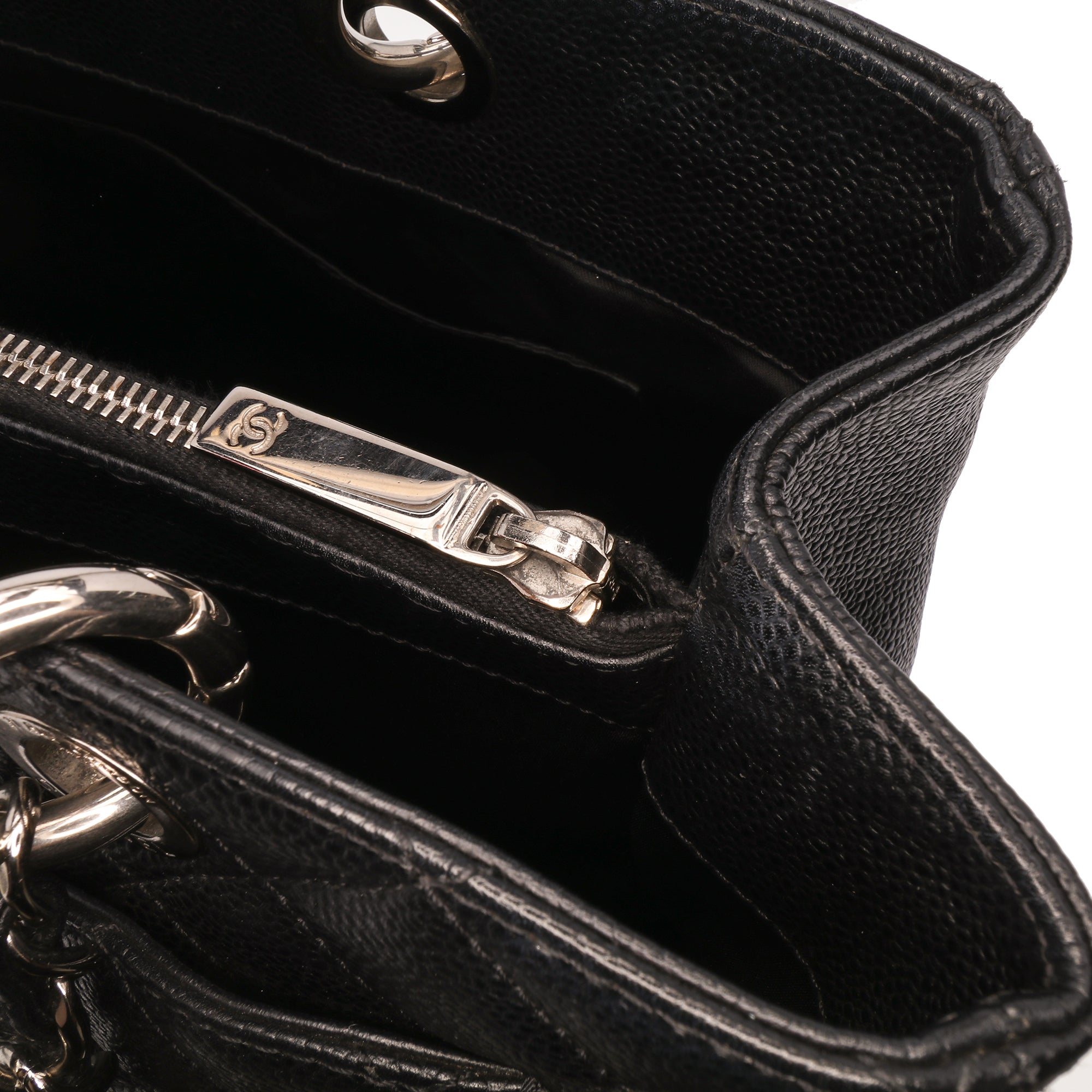 Chanel Caviar Grand Shopping Tote - image 7