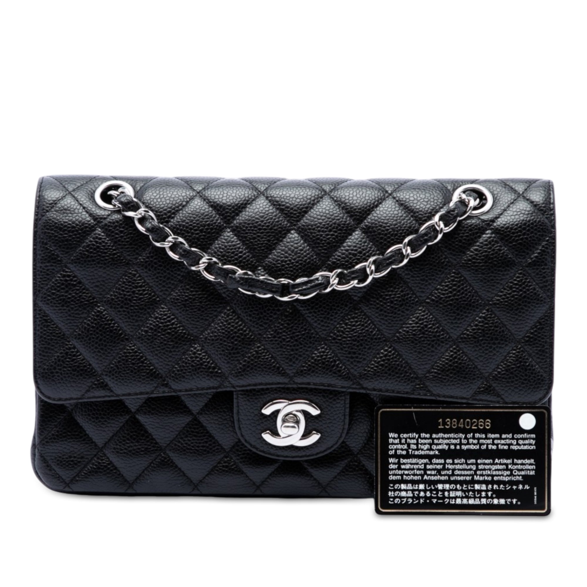 Chanel Medium Classic Caviar Double Flap - image 7