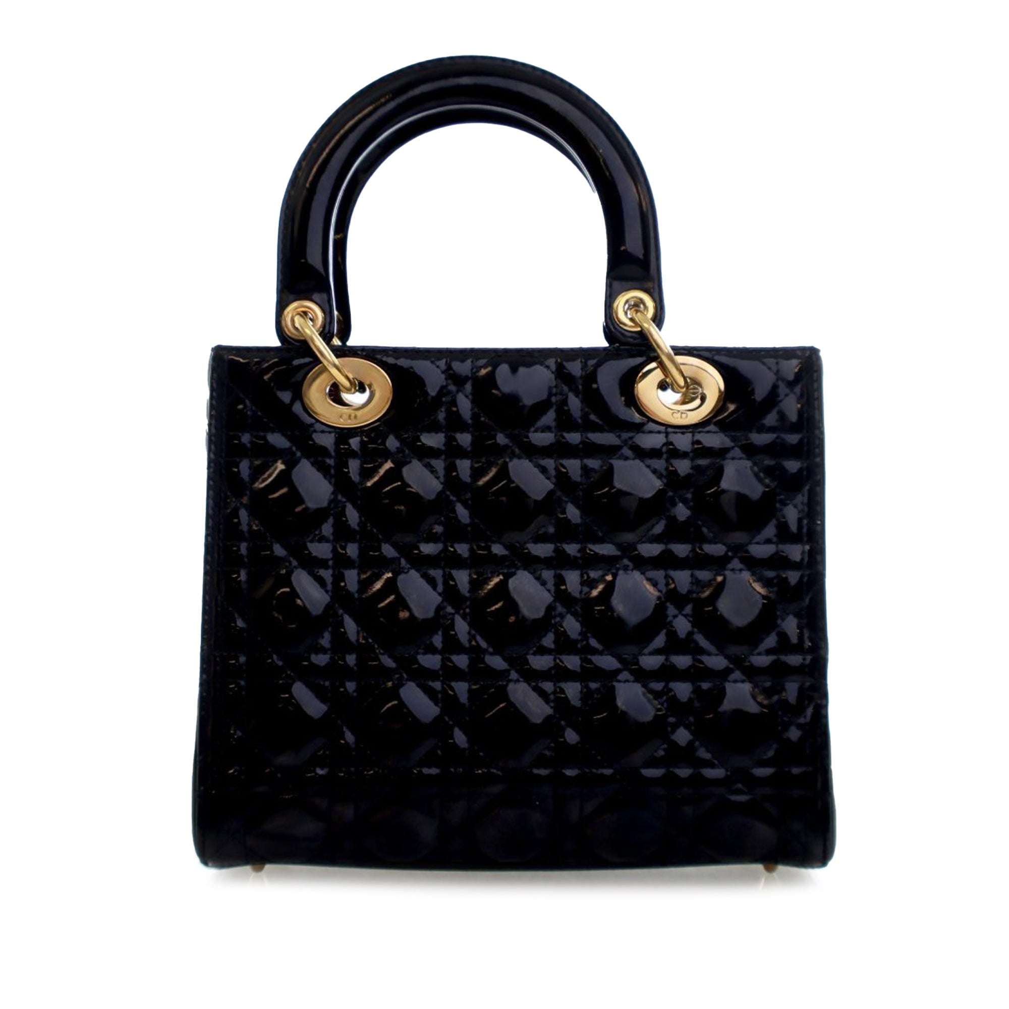 Dior Medium Patent Cannage Lady Dior - image 2