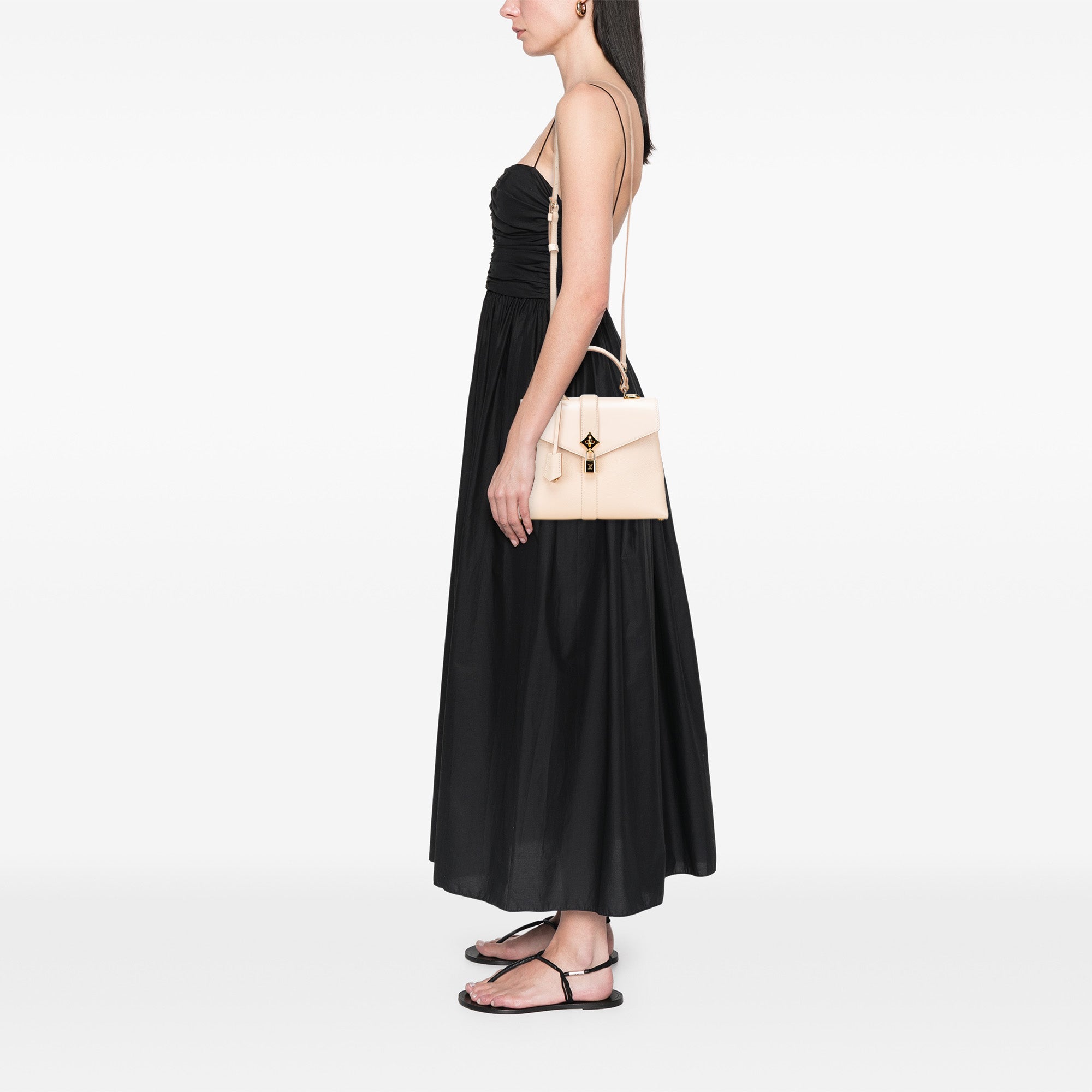 Louis Vuitton Grained Smooth Calfskin Rose Des Vents PM - image 9