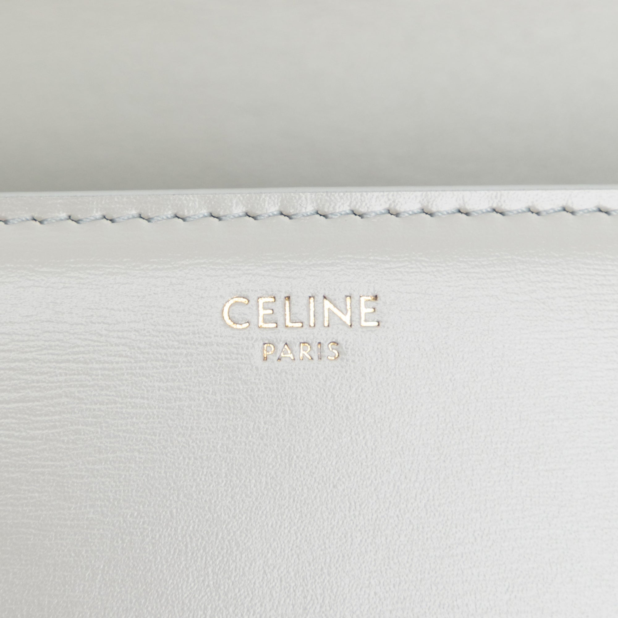 Celine Teen Shiny Calfskin Triomphe Crossbody - image 5