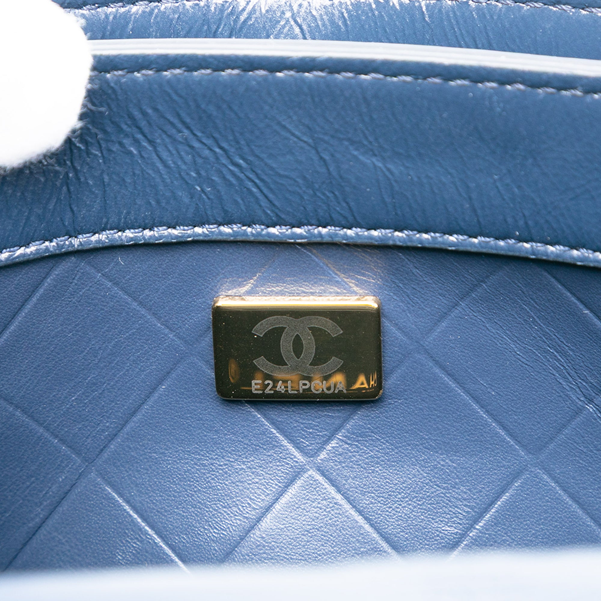Chanel Mini CC Quilted Shiny Calfskin Round Moon Messenger Flap - image 6