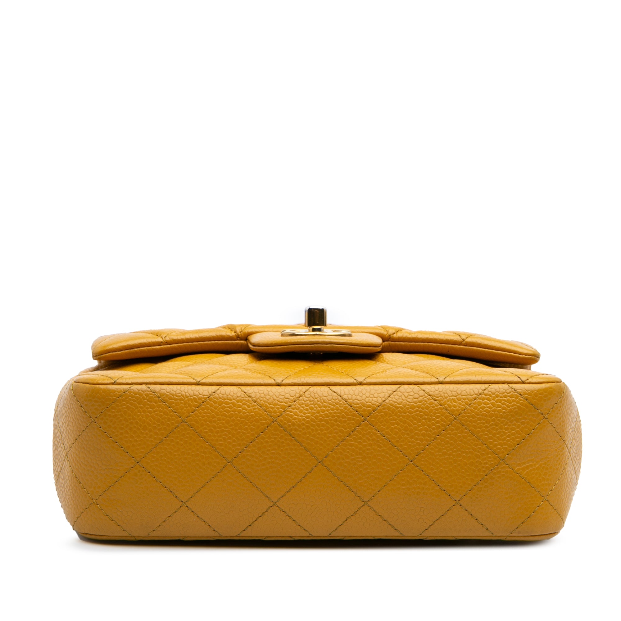 Chanel Mini Rectangular Classic Caviar Single Flap - image 3