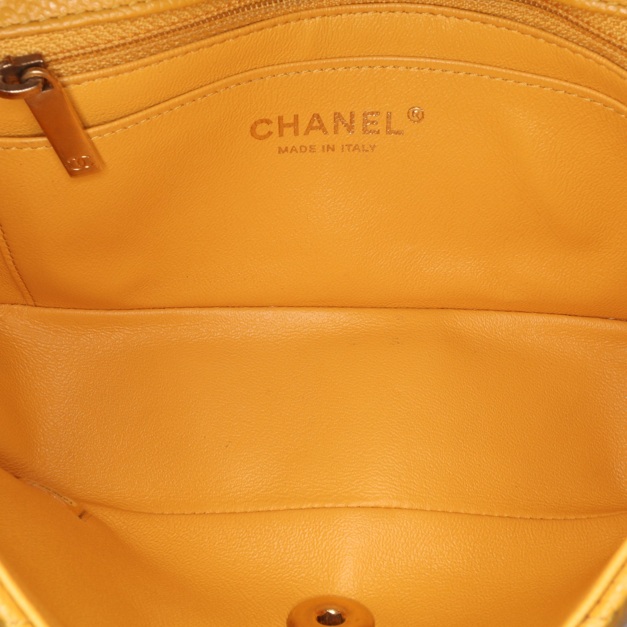 Chanel Mini Rectangular Classic Caviar Single Flap - image 4