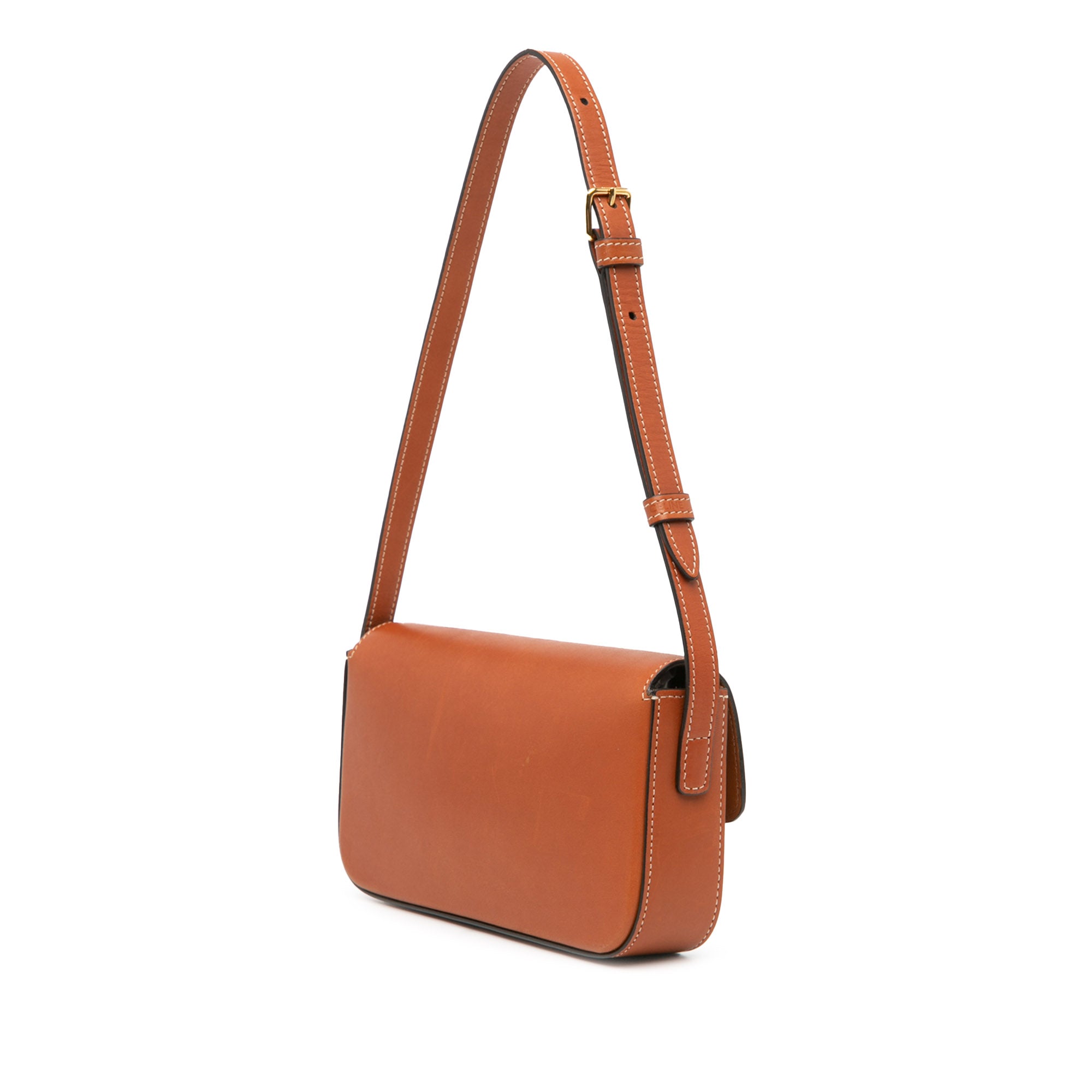 Celine Shiny Calfskin Claude Shoulder Bag - image 2