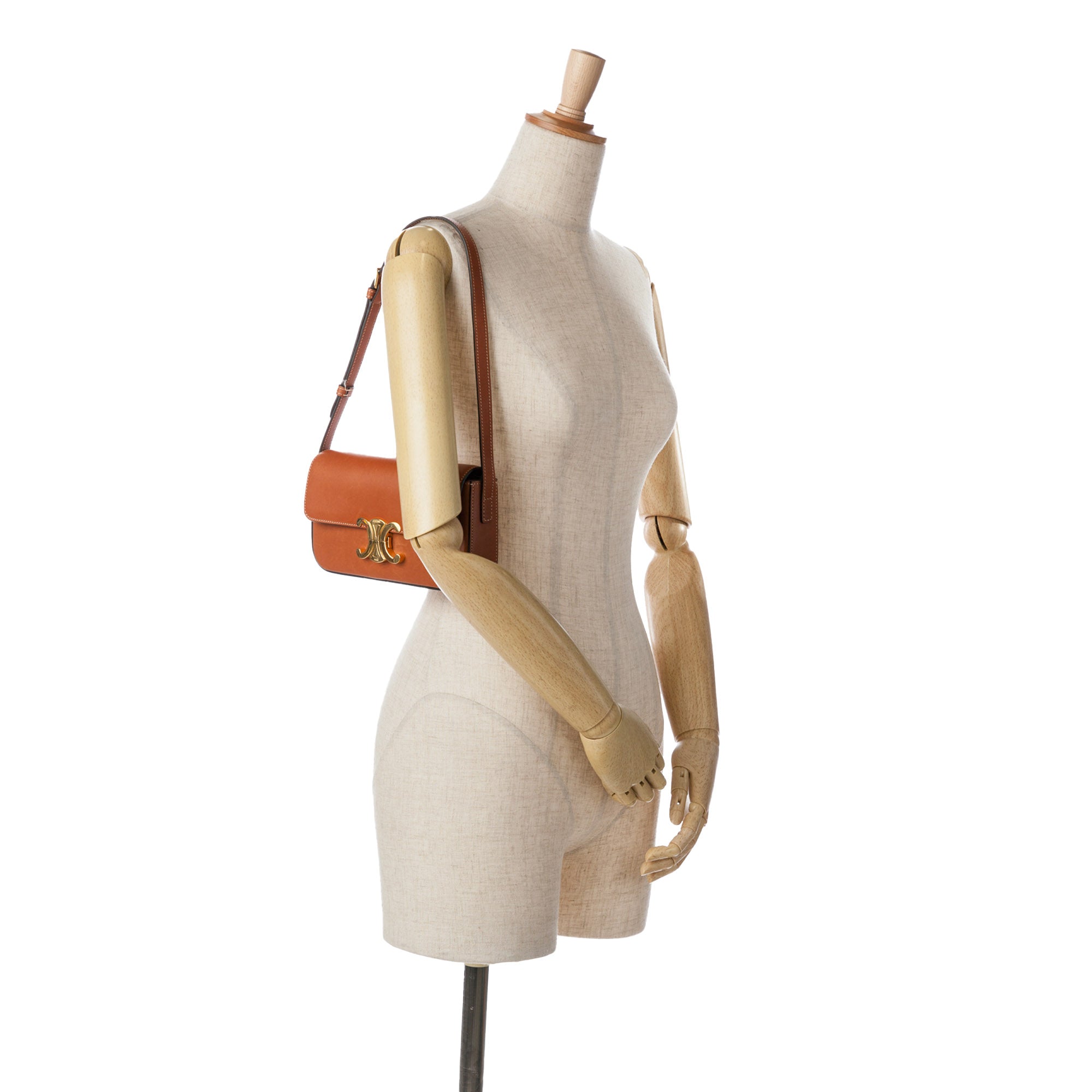 Celine Shiny Calfskin Claude Shoulder Bag - image 6