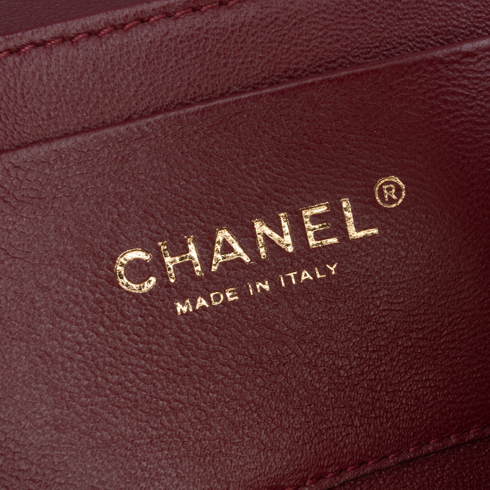 Chanel CC Quilted Crackled Glazed Calfskin Accordion Flap - image 6