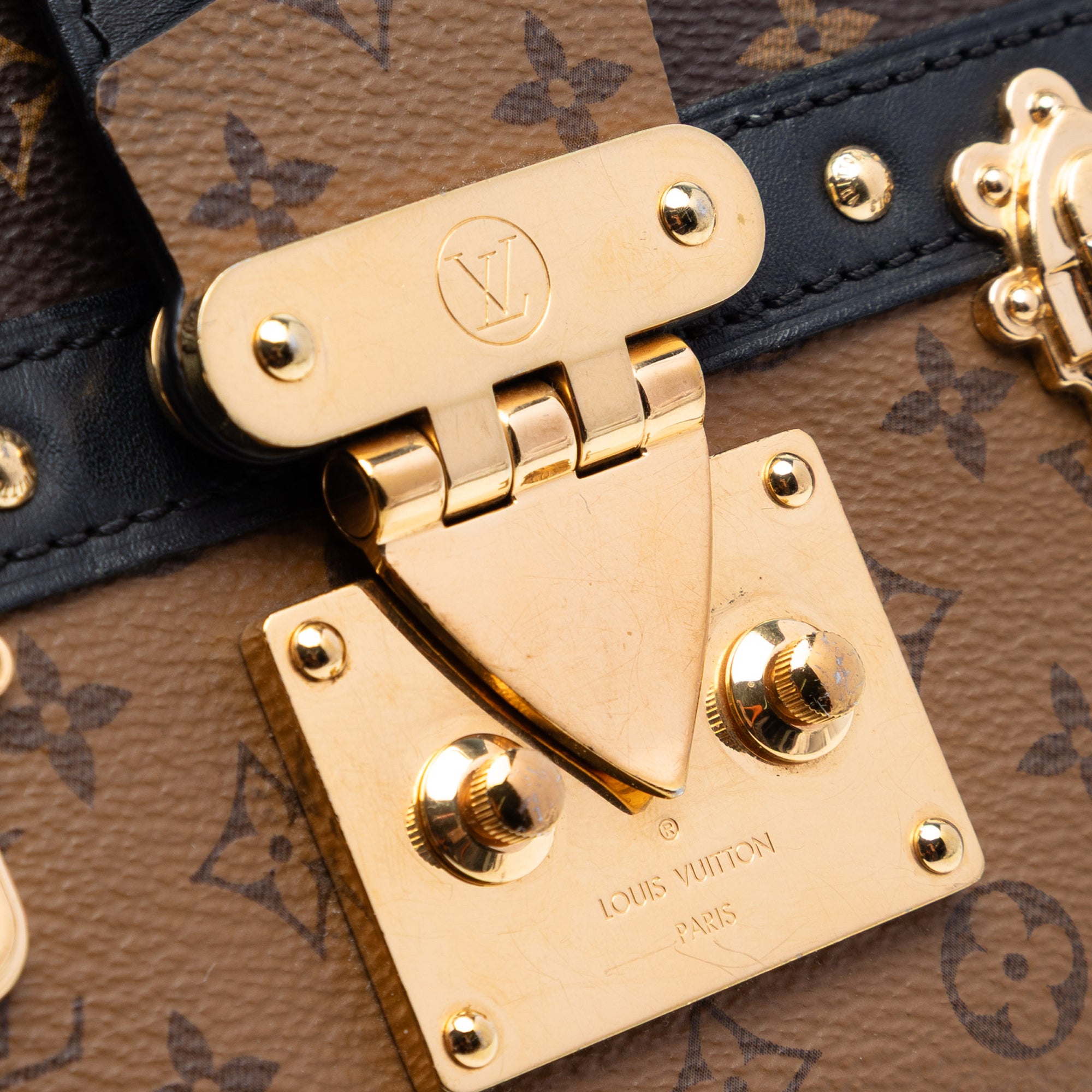 Louis Vuitton Monogram Reverse Trunk Clutch - image 5