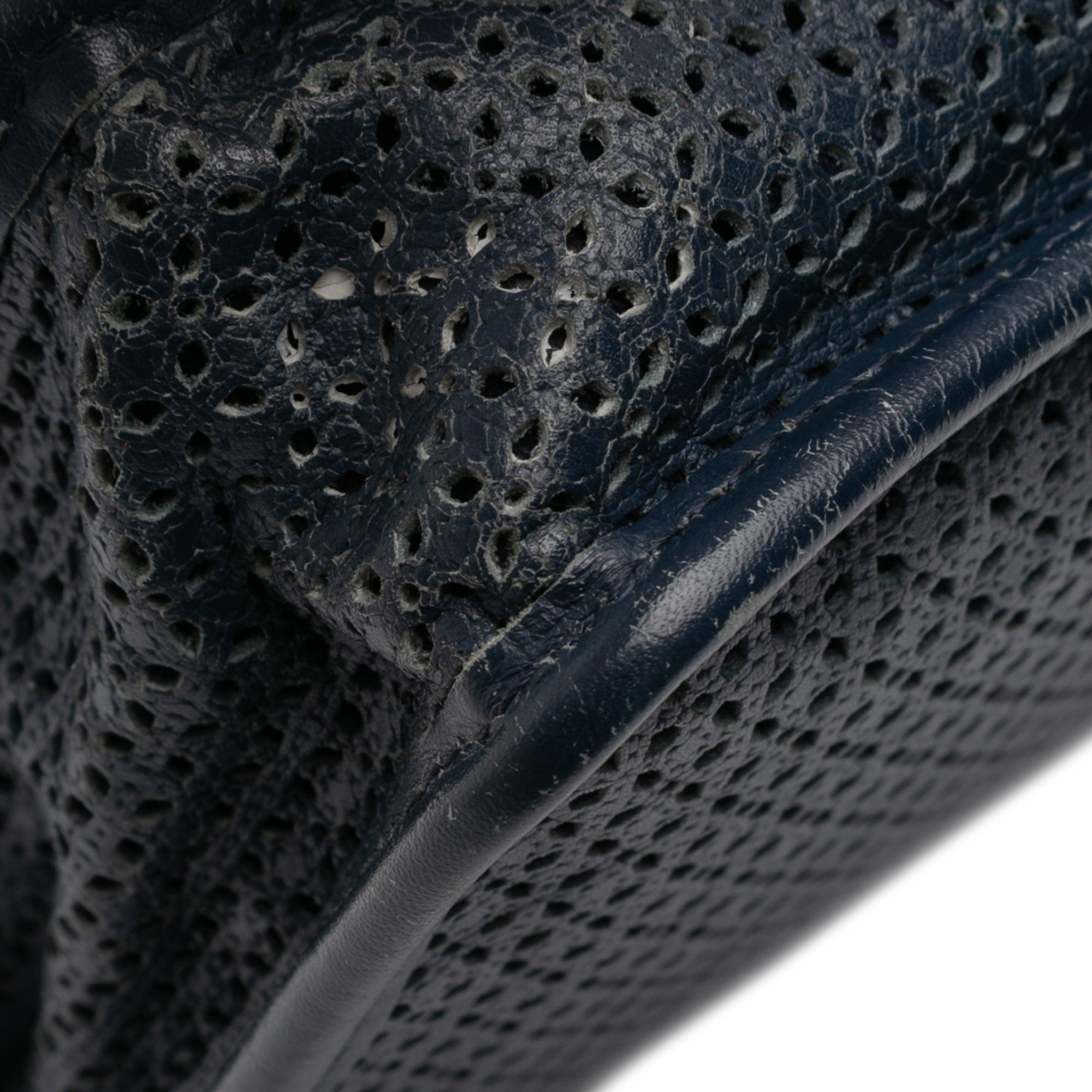 Chanel Medium Perforated Calfskin Up In The Air Flap - image 10
