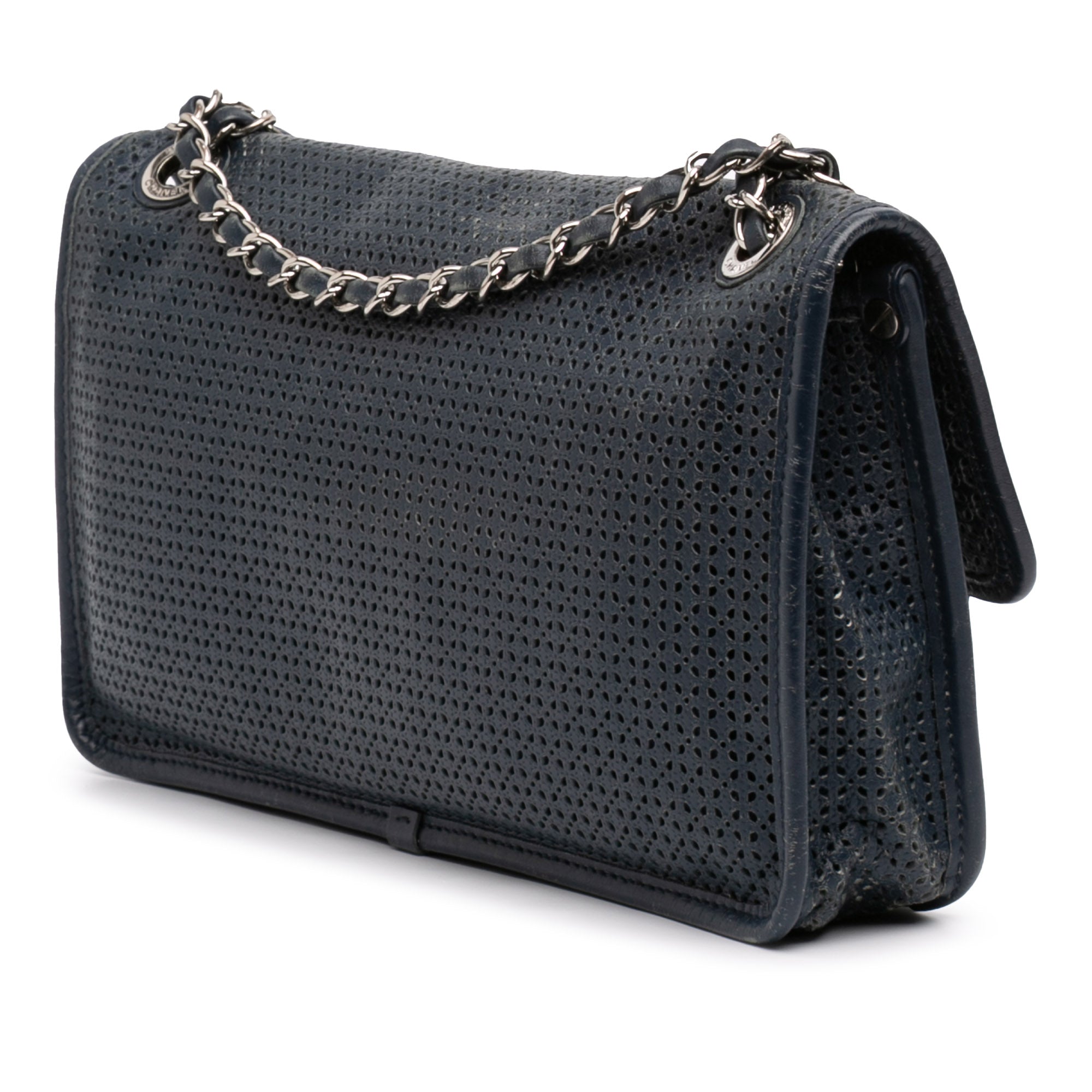 Chanel Medium Perforated Calfskin Up In The Air Flap - image 2