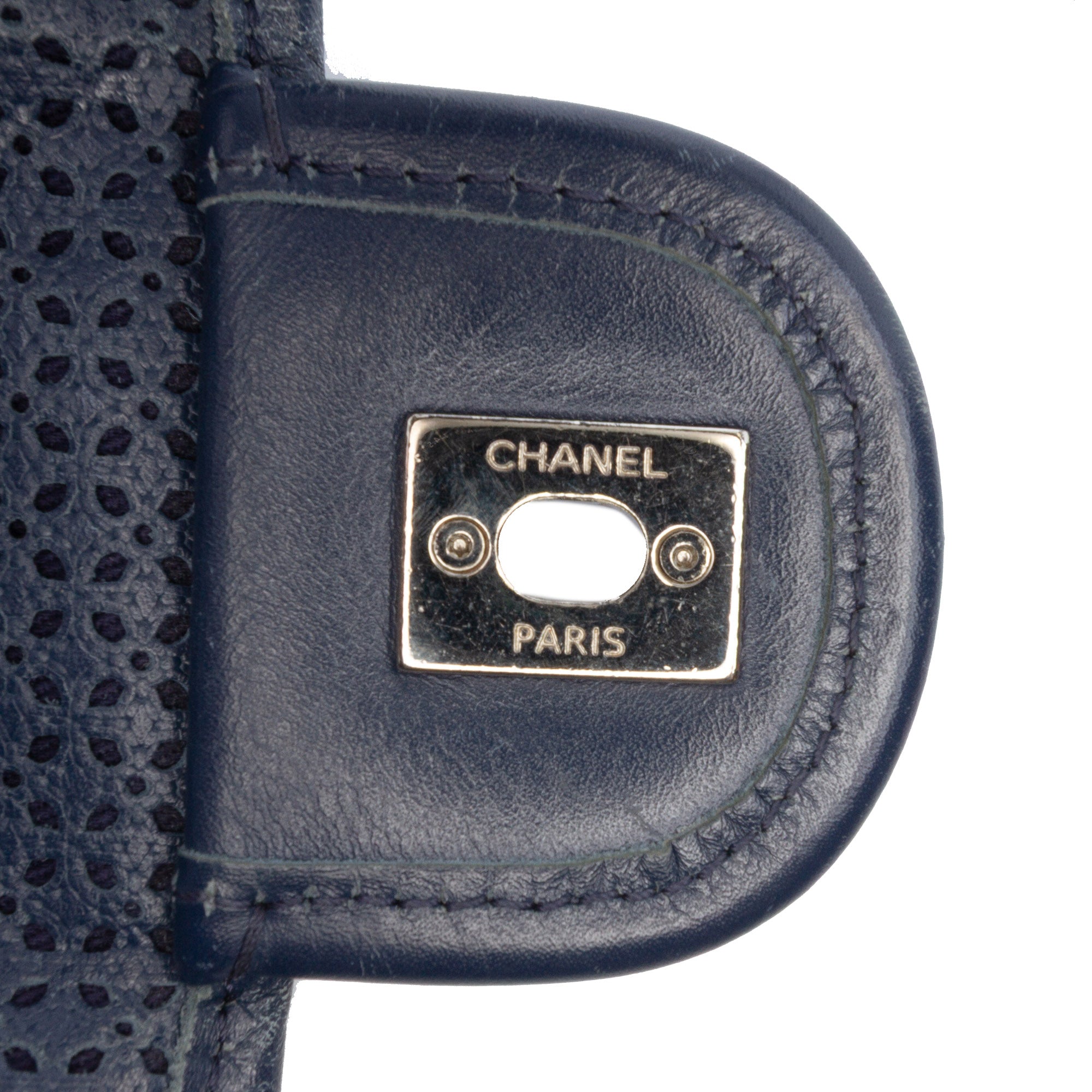 Chanel Medium Perforated Calfskin Up In The Air Flap - image 7