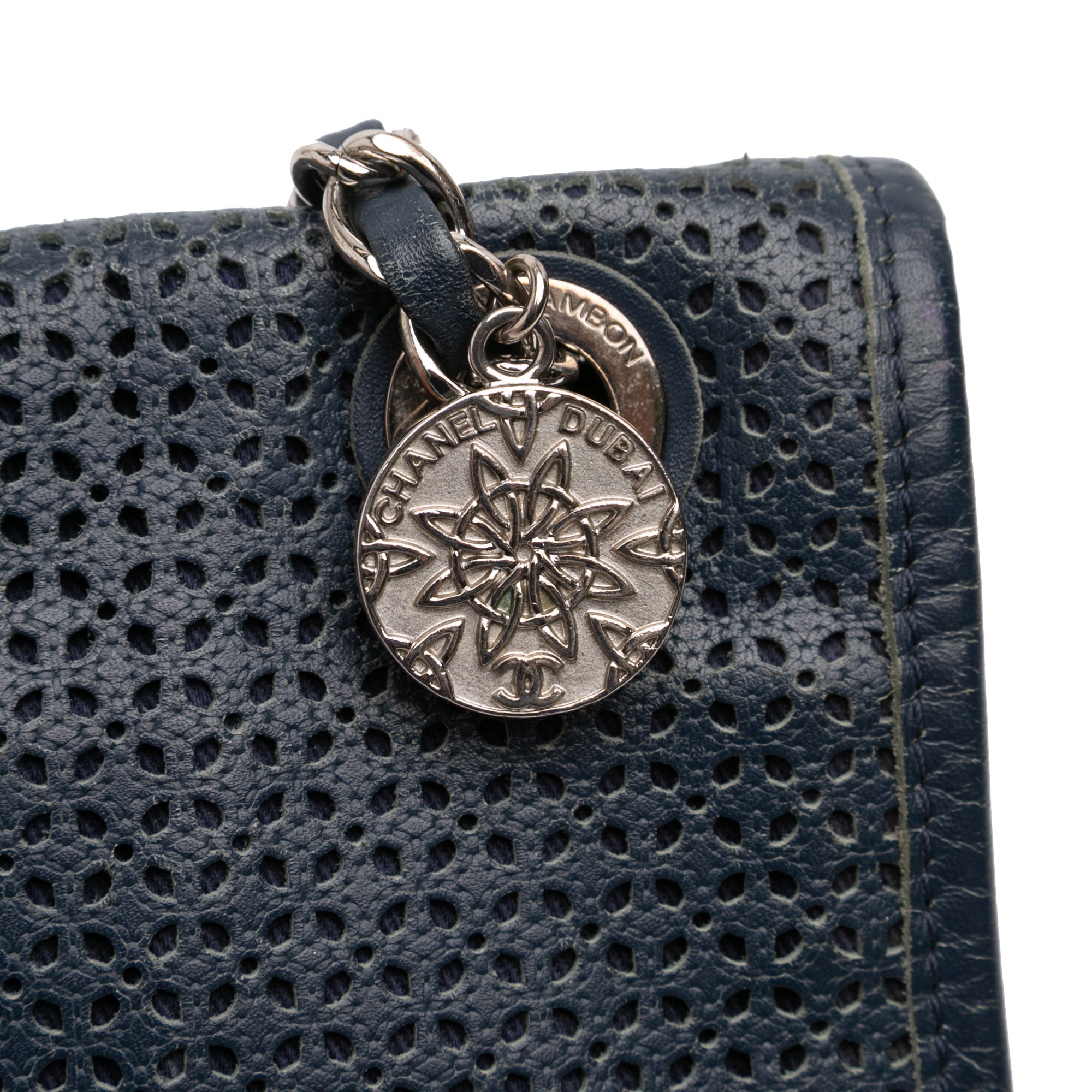 Chanel Medium Perforated Calfskin Up In The Air Flap - image 8