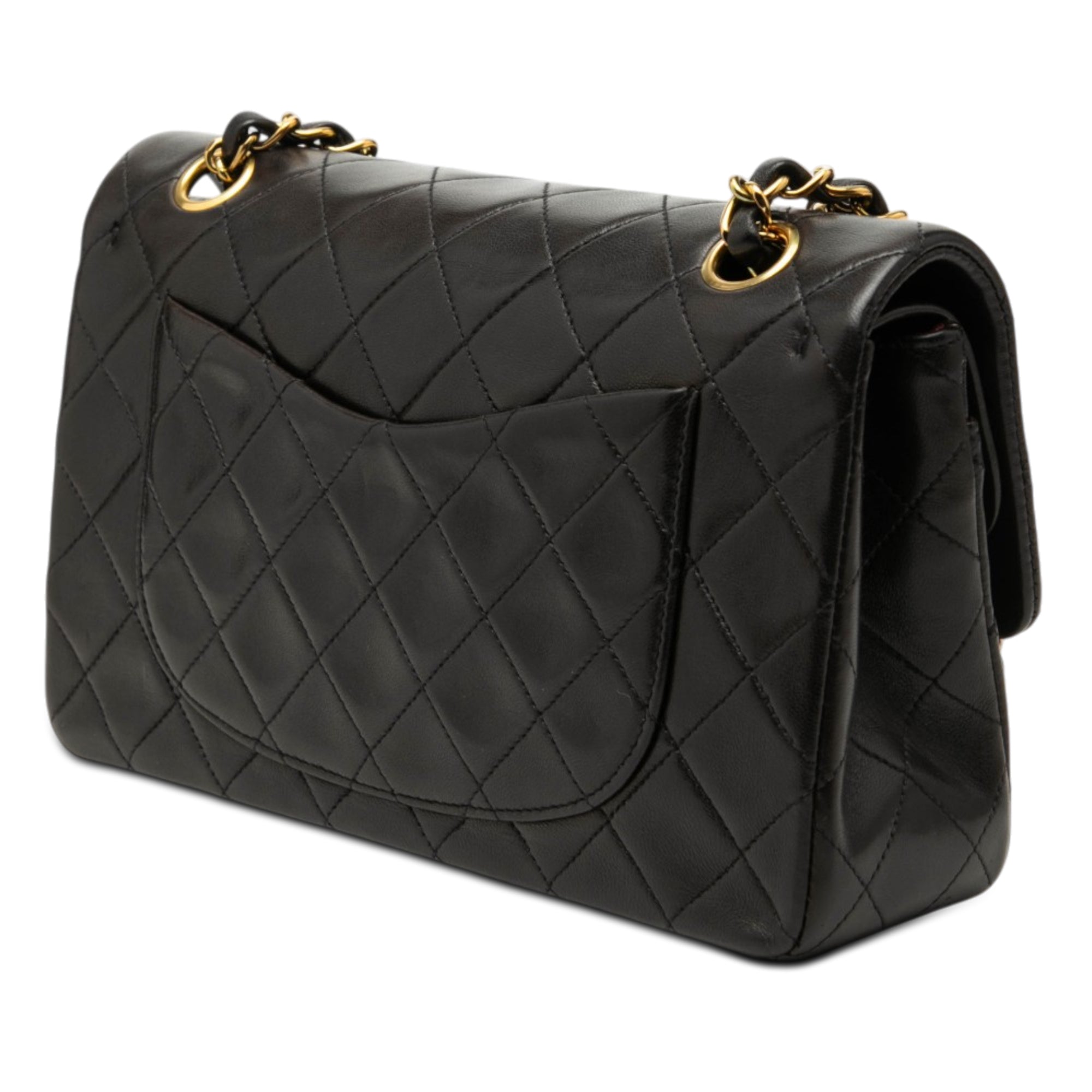 Chanel Small Classic Lambskin Double Flap - image 2