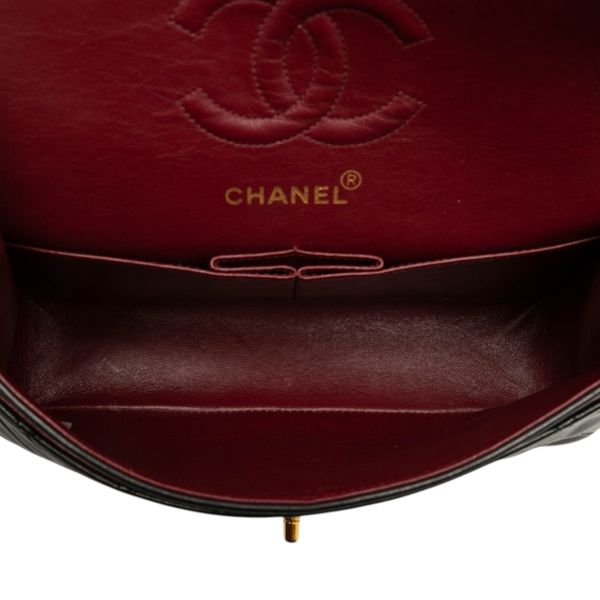 Chanel Small Classic Lambskin Double Flap - image 4