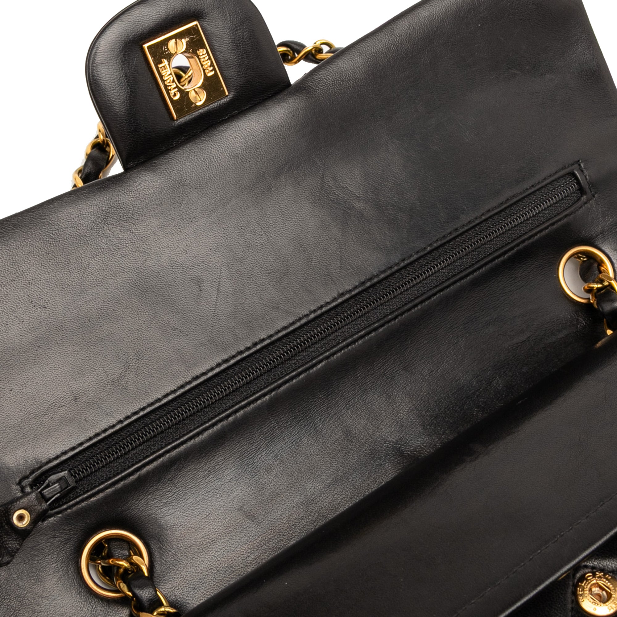Chanel Medium Classic Lambskin Double Flap - image 7
