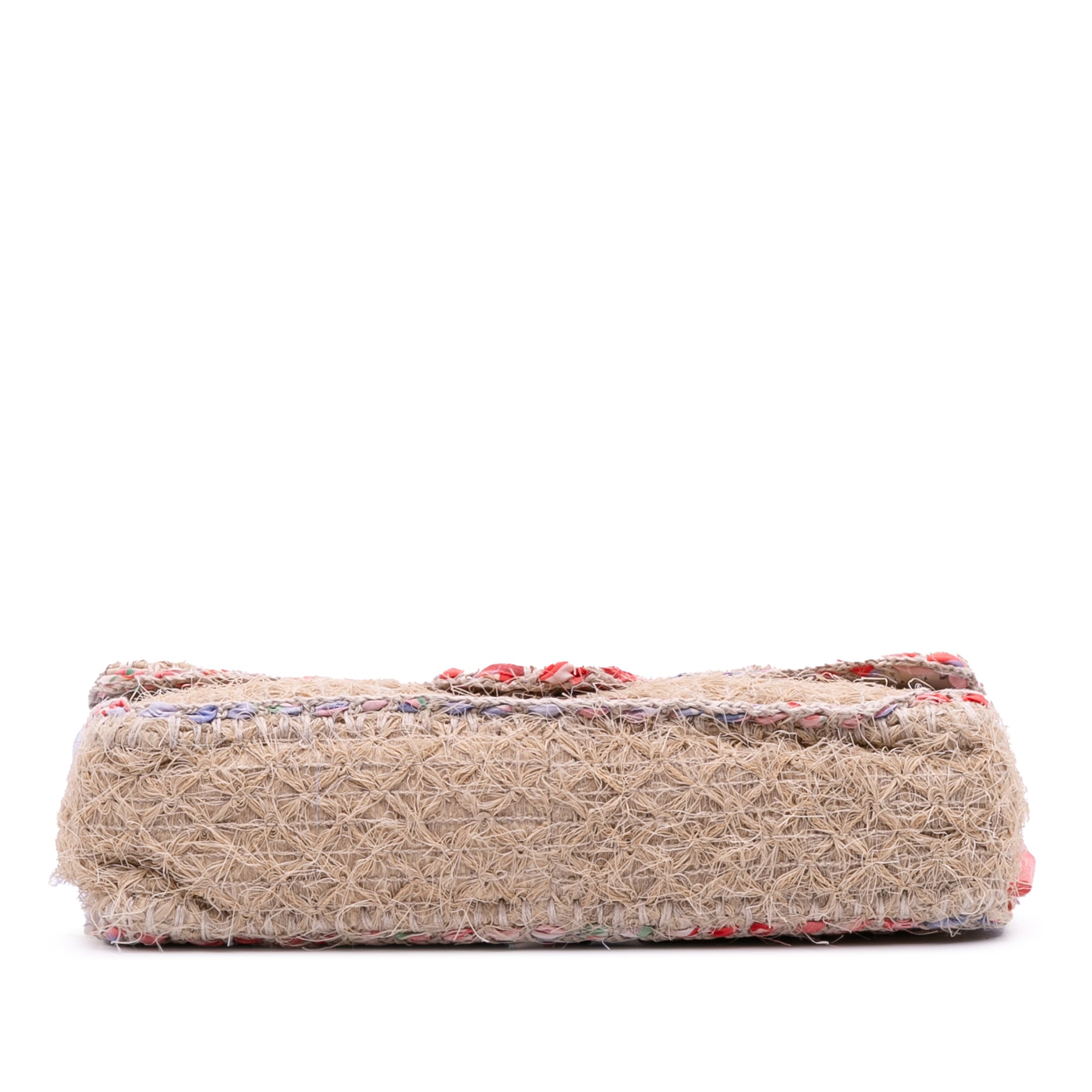 Chanel CC Straw Country Flap - image 3