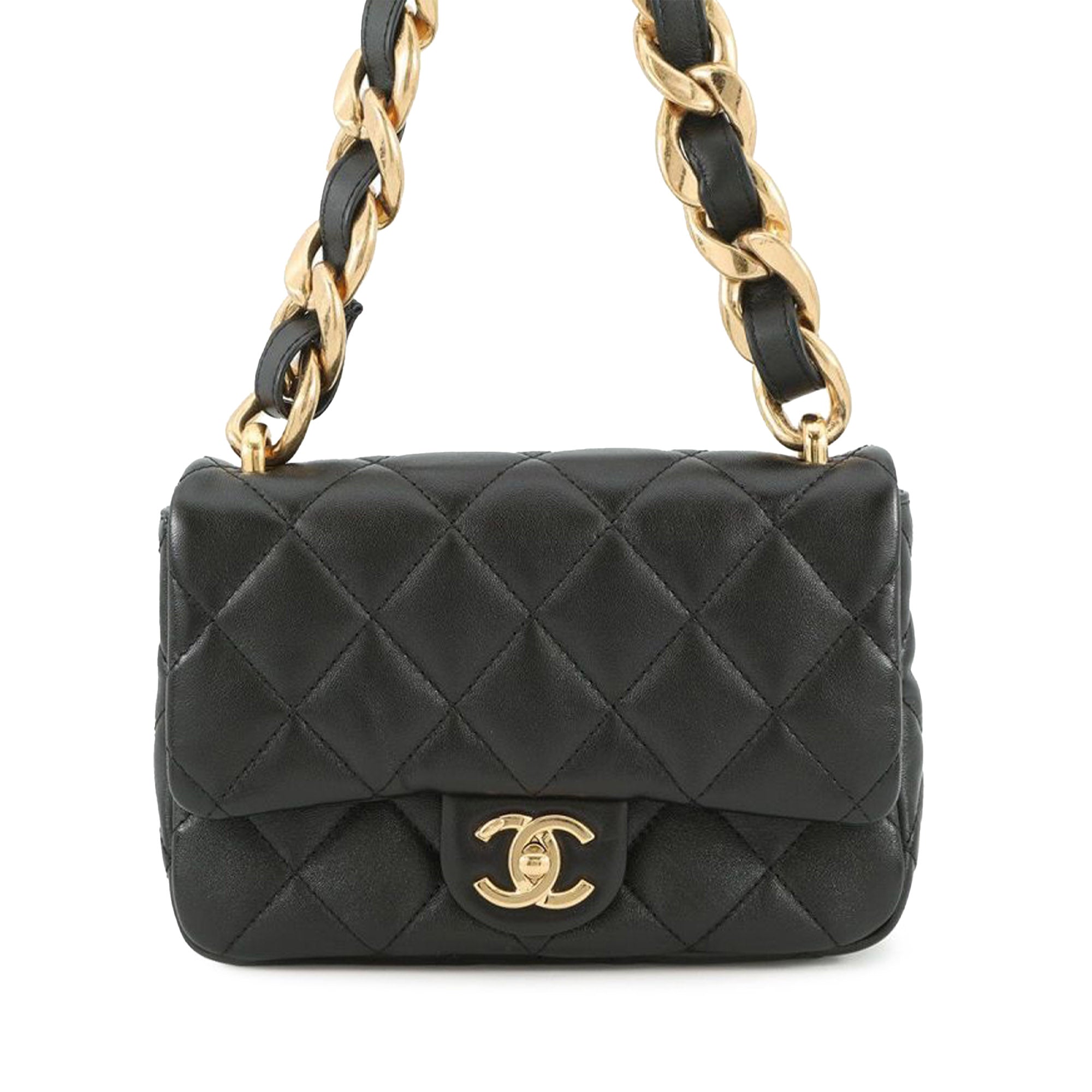Chanel Small Quilted Lambskin Funky Town Flap - image 1