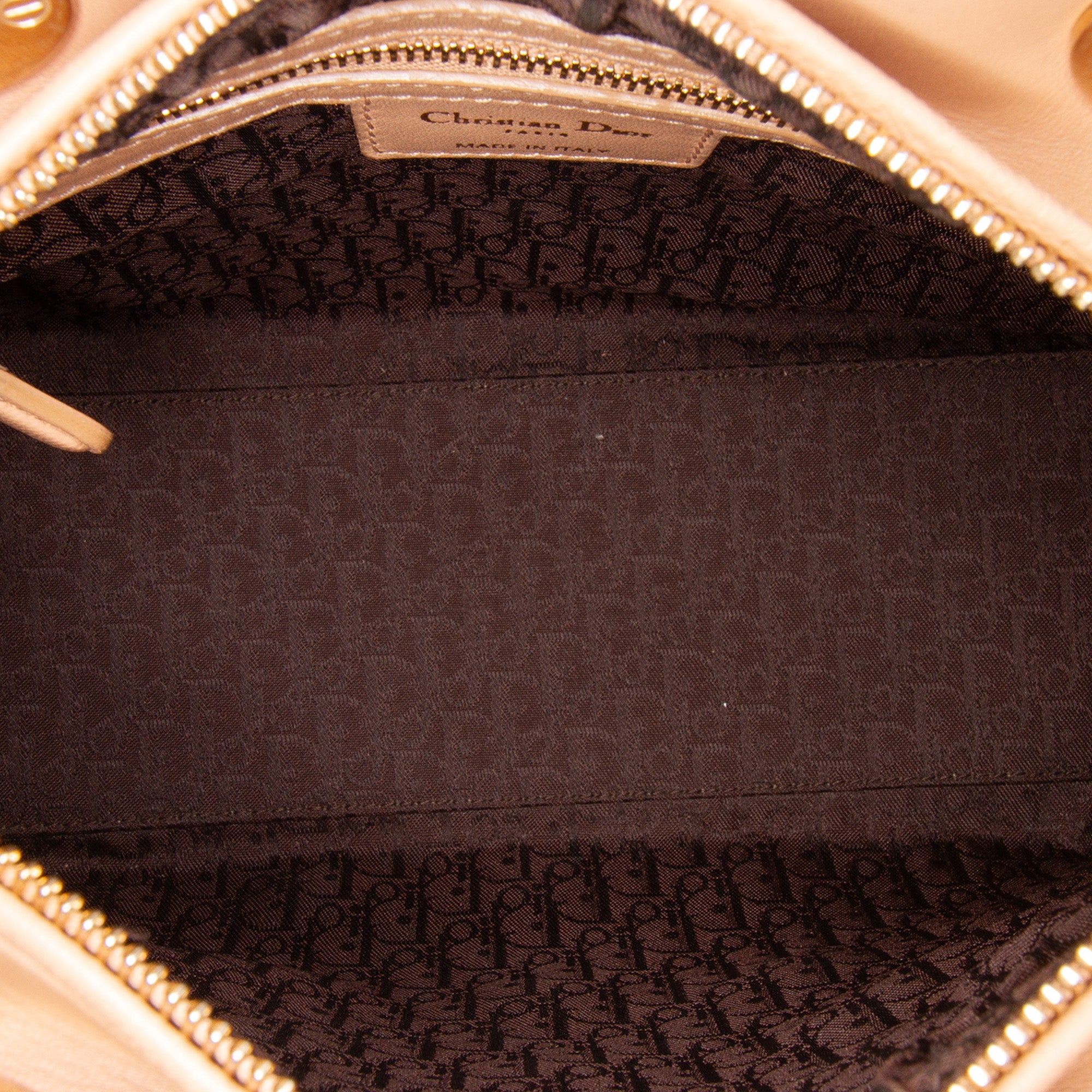 Dior Medium Lambskin Cannage Contrast Stitch Lady Dior - image 4