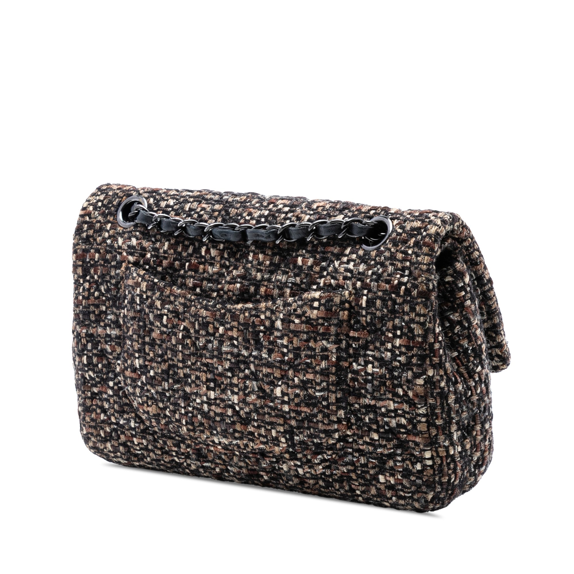 Chanel Medium Classic Tweed Double Flap - image 2