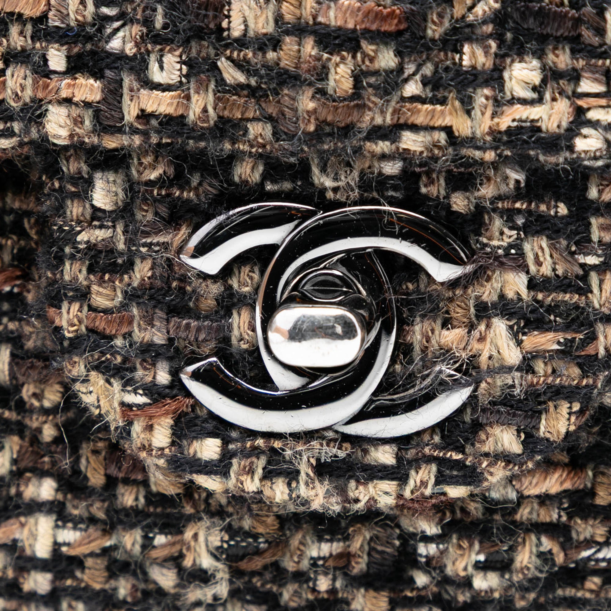 Chanel Medium Classic Tweed Double Flap - image 5