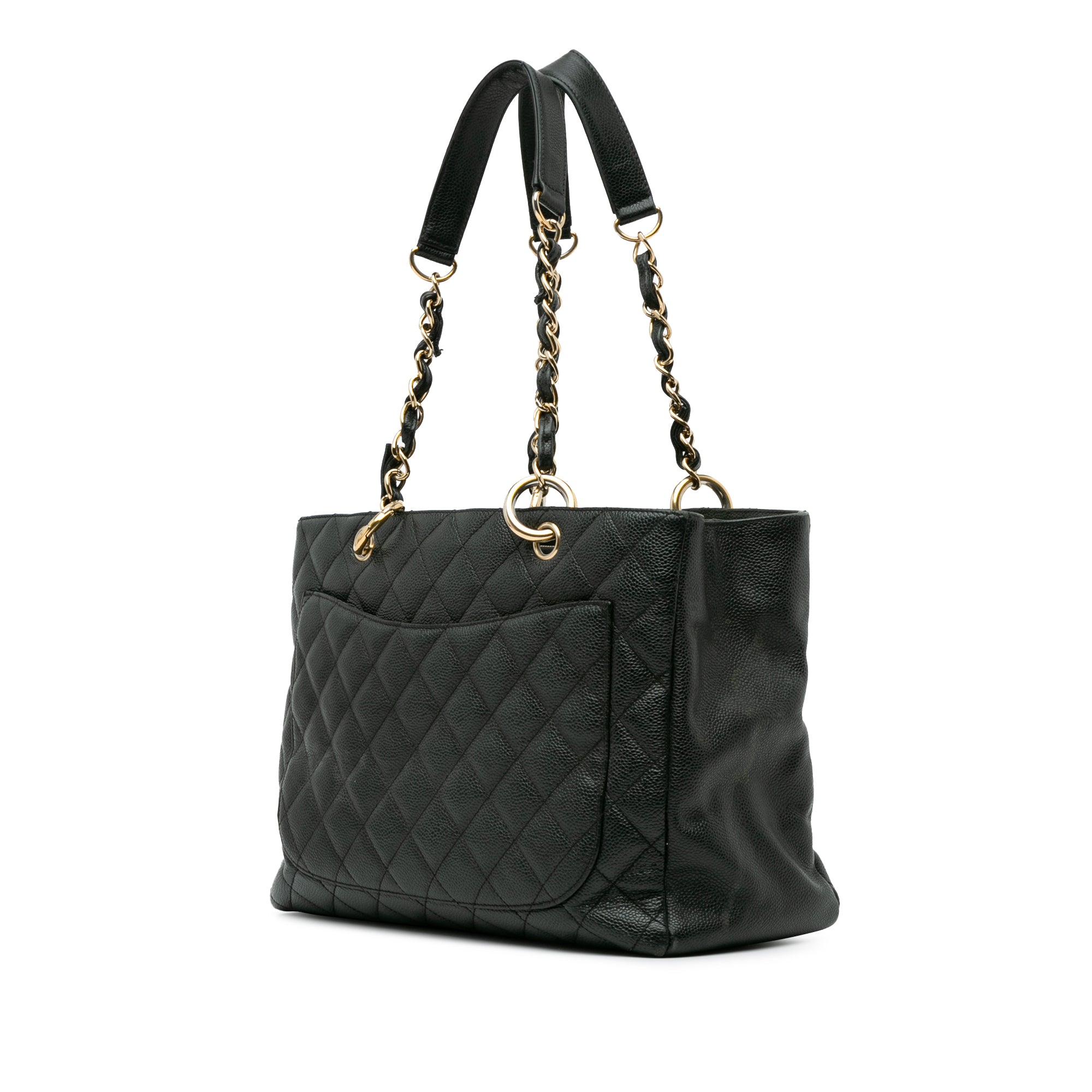 Chanel Caviar Grand Shopping Tote - image 2