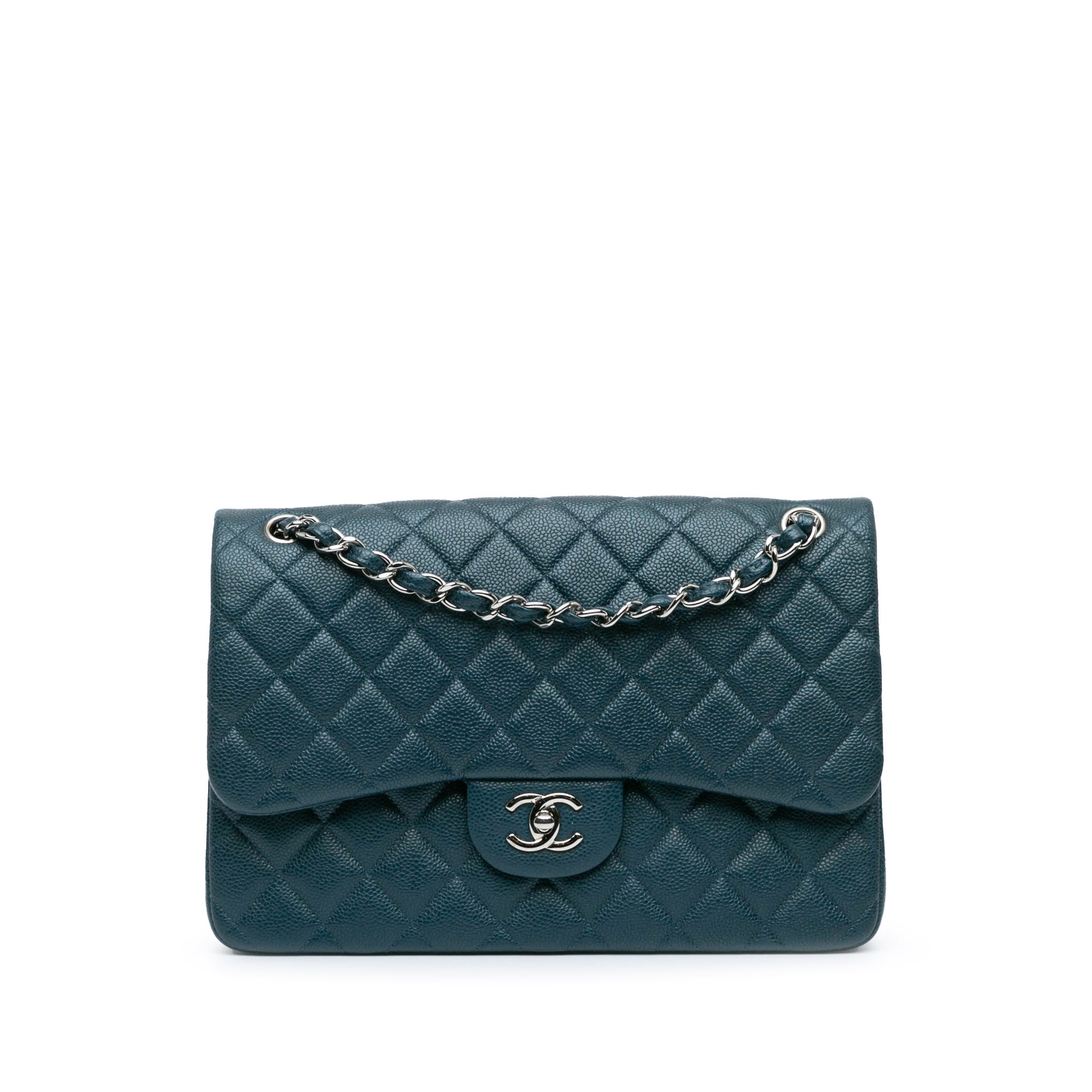 Chanel Jumbo Classic Caviar Double Flap - image 1