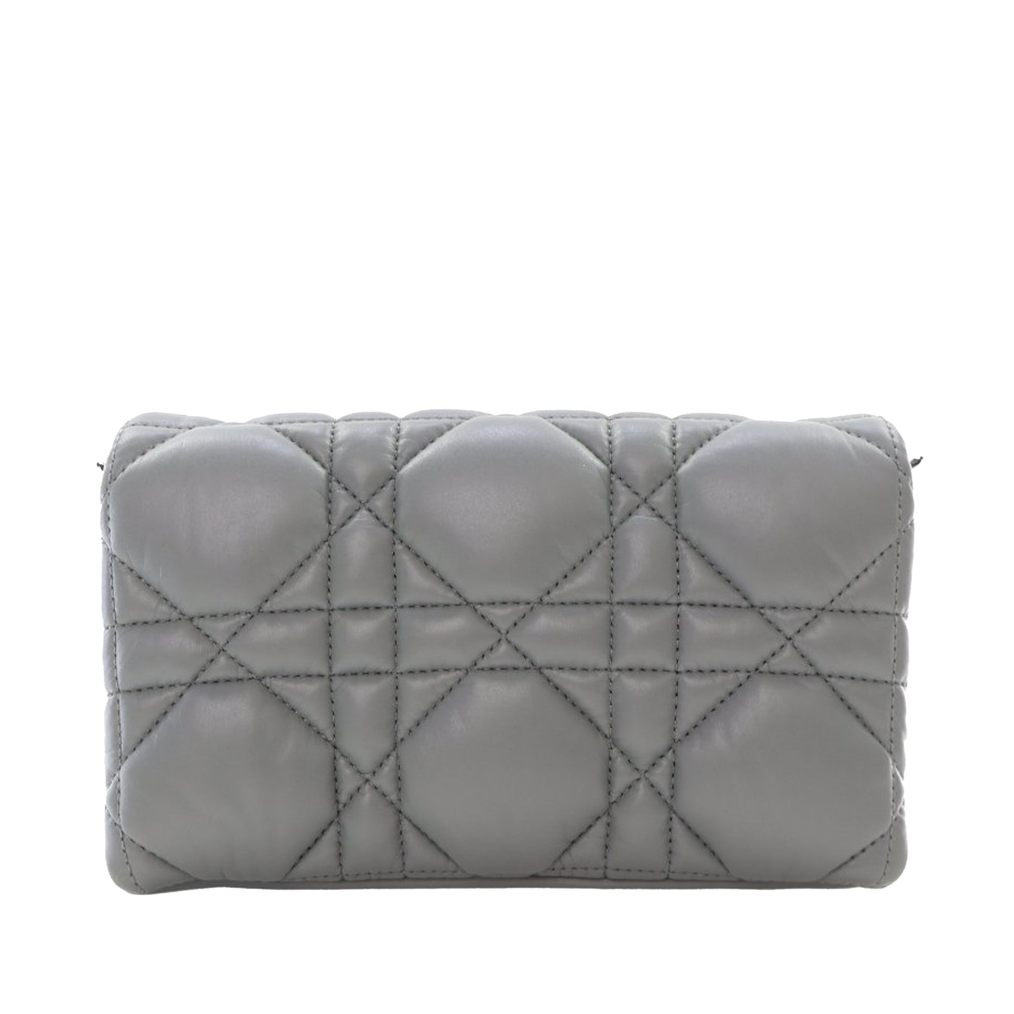 Dior Mini Calfskin Macrocannage Caro Bag - image 3