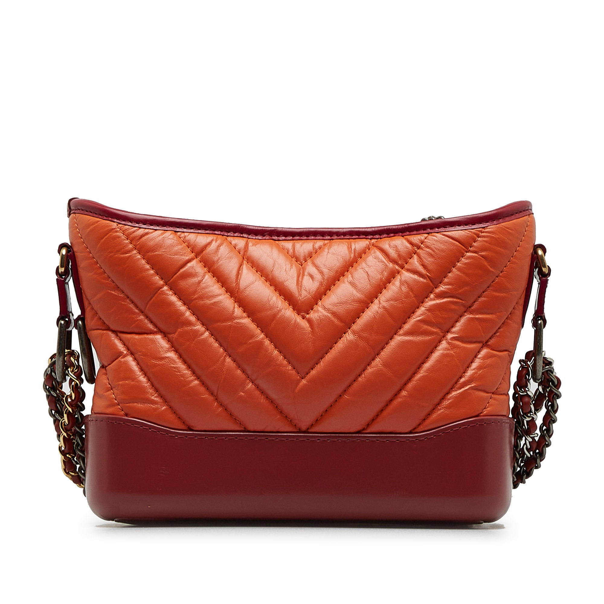 Chanel Small Chevron Lambskin Gabrielle Crossbody - image 9
