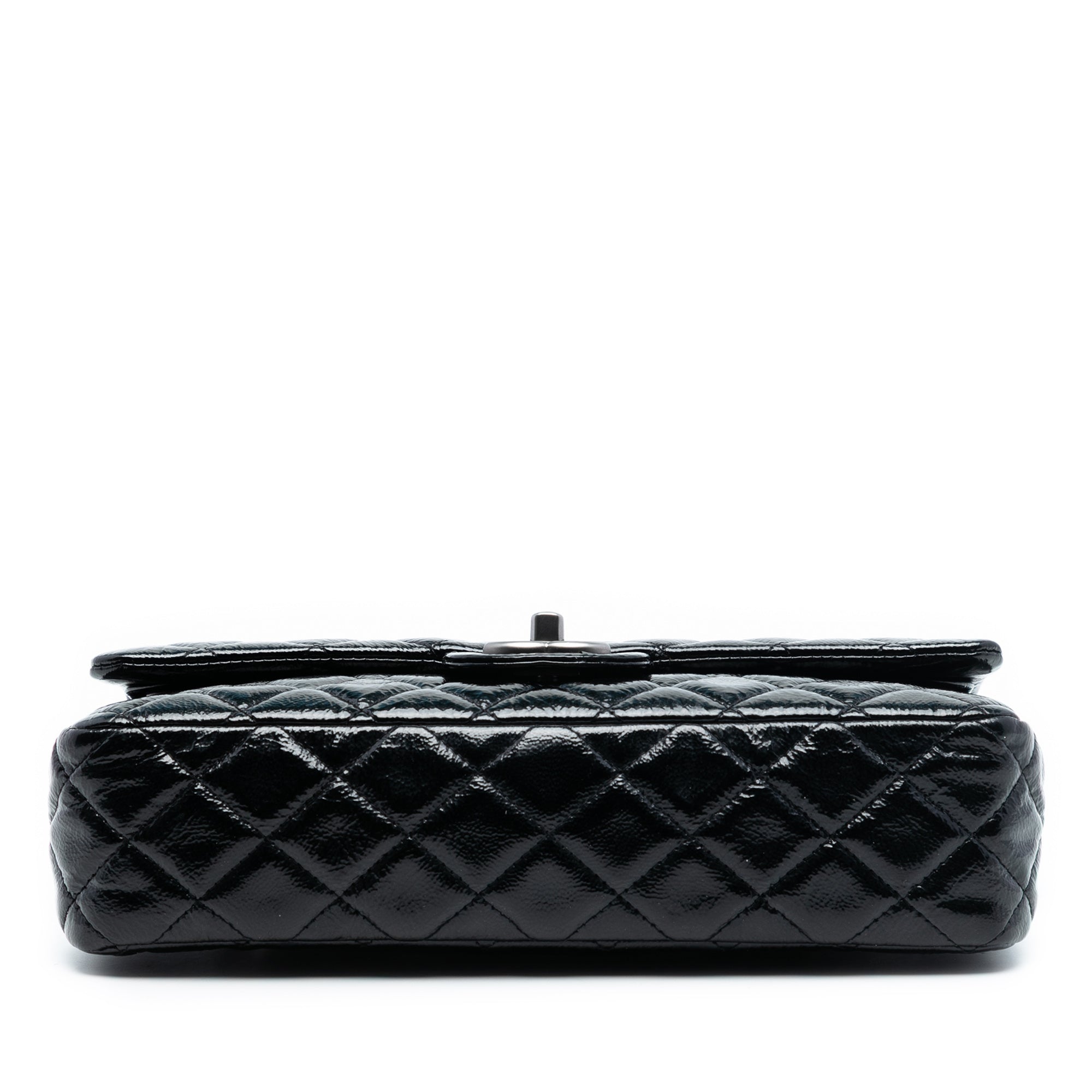 Chanel Medium Classic Distressed Patent Double Flap - image 3